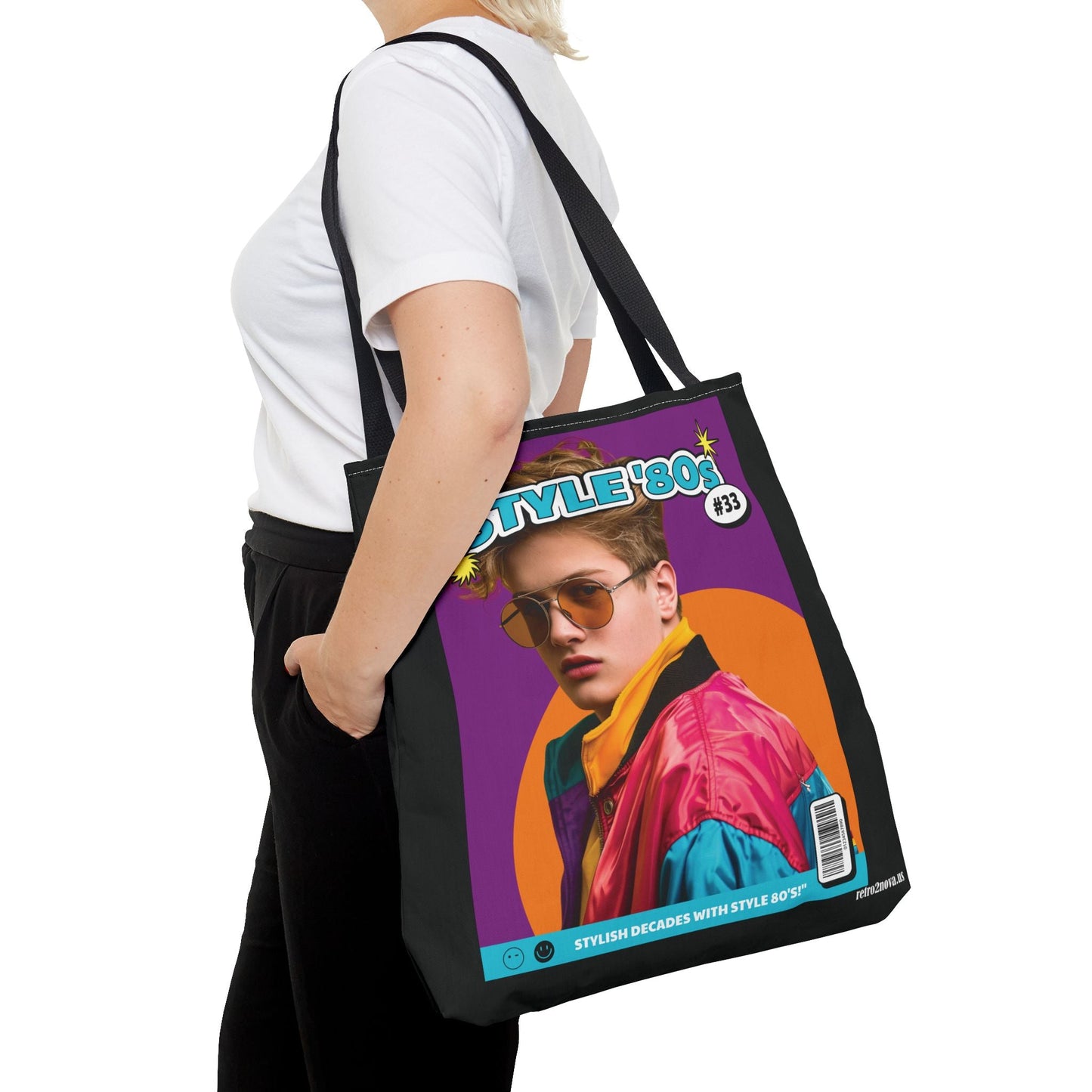 Canvas Tote Bag Magazine Cover Vintage Inspired Design Durable Everyday Use Tote Free Shipping