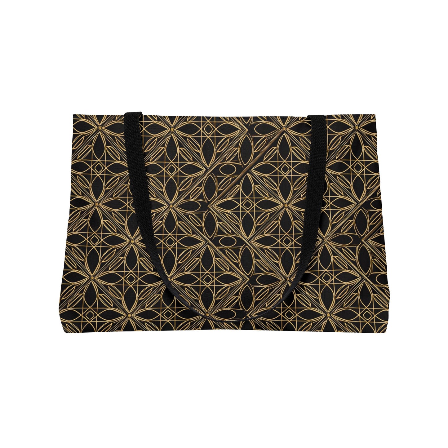 Ornament Print Big Bag Unisex Spun Poly 24x13 Canvas Art Bag OR-45