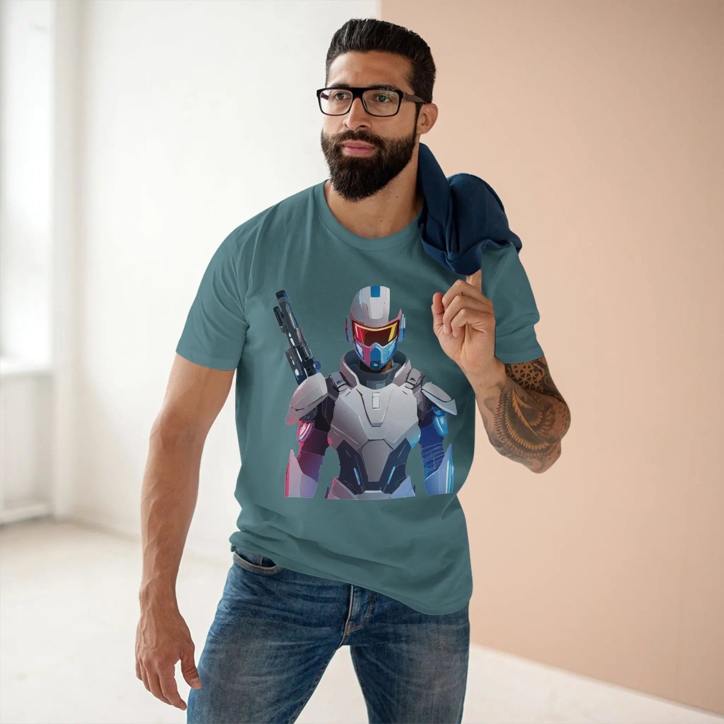 Robocop Graphic Unisex 100 Cotton Staple Tee 8