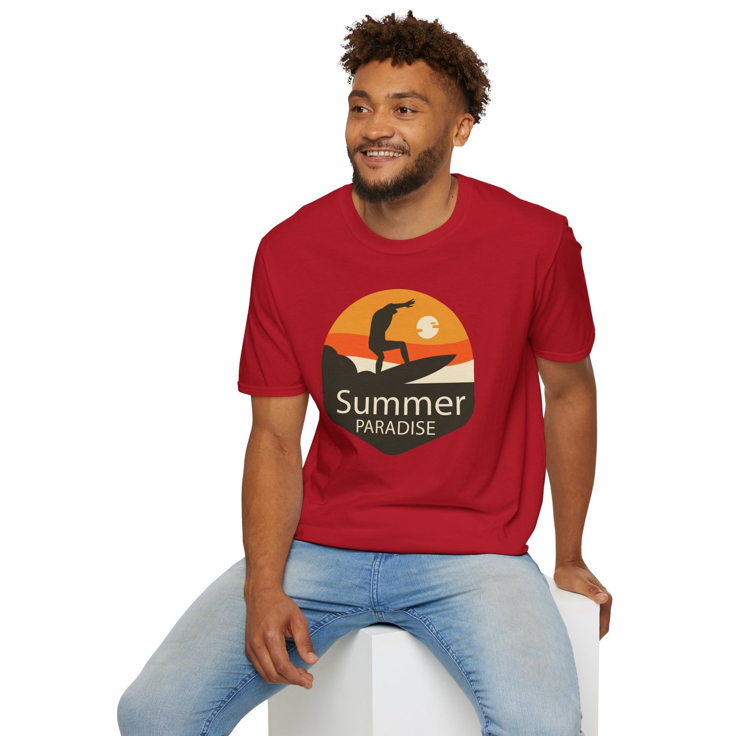 Unisex Gildan Softstyle 64000 Summer T Shirt Art Design Tee Lightweight 100 Percent Ring Spun Cotton