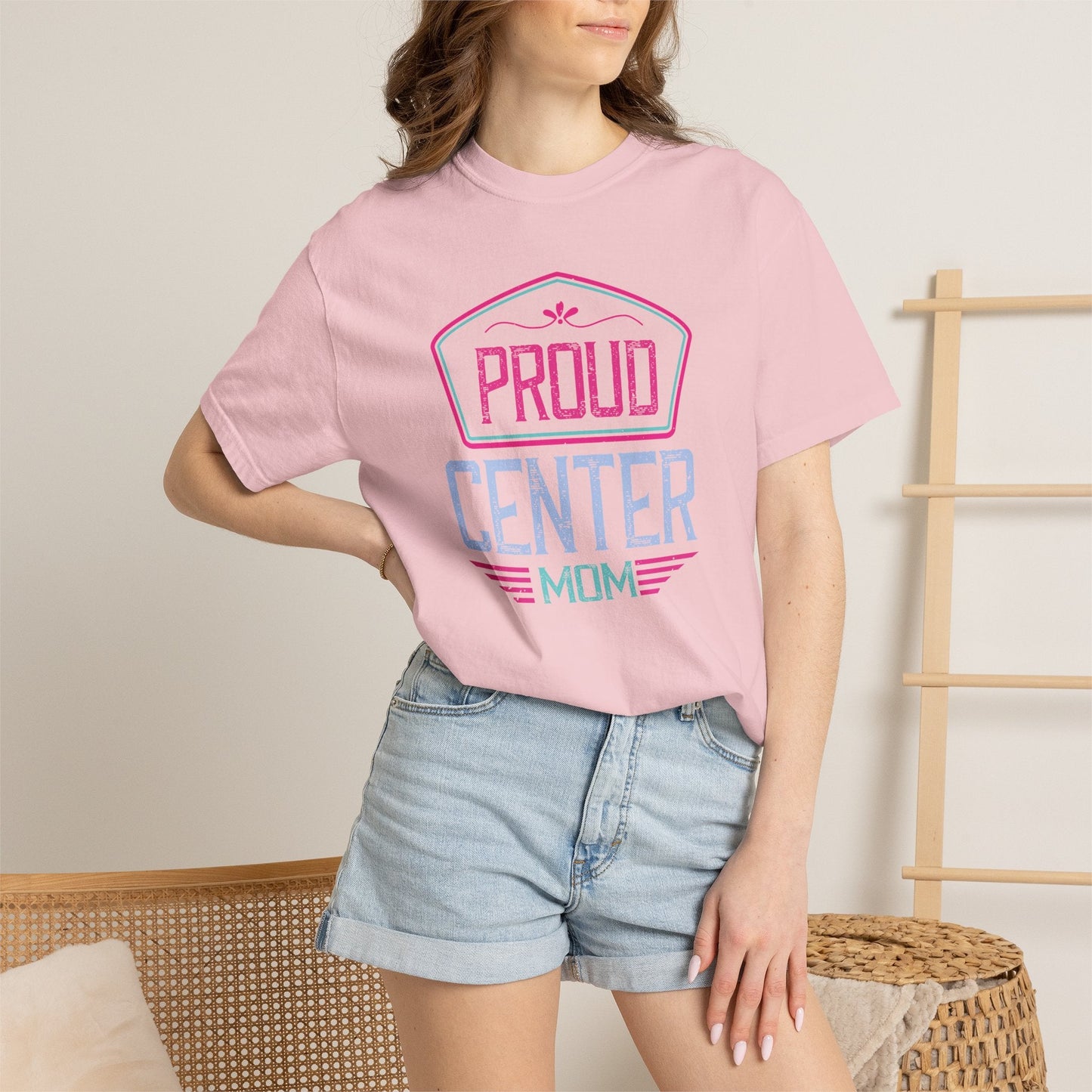 Mom T-shirt Mother Day Mama Tee Unisex Comfort Colors Garment-Dyed Cotton h89
