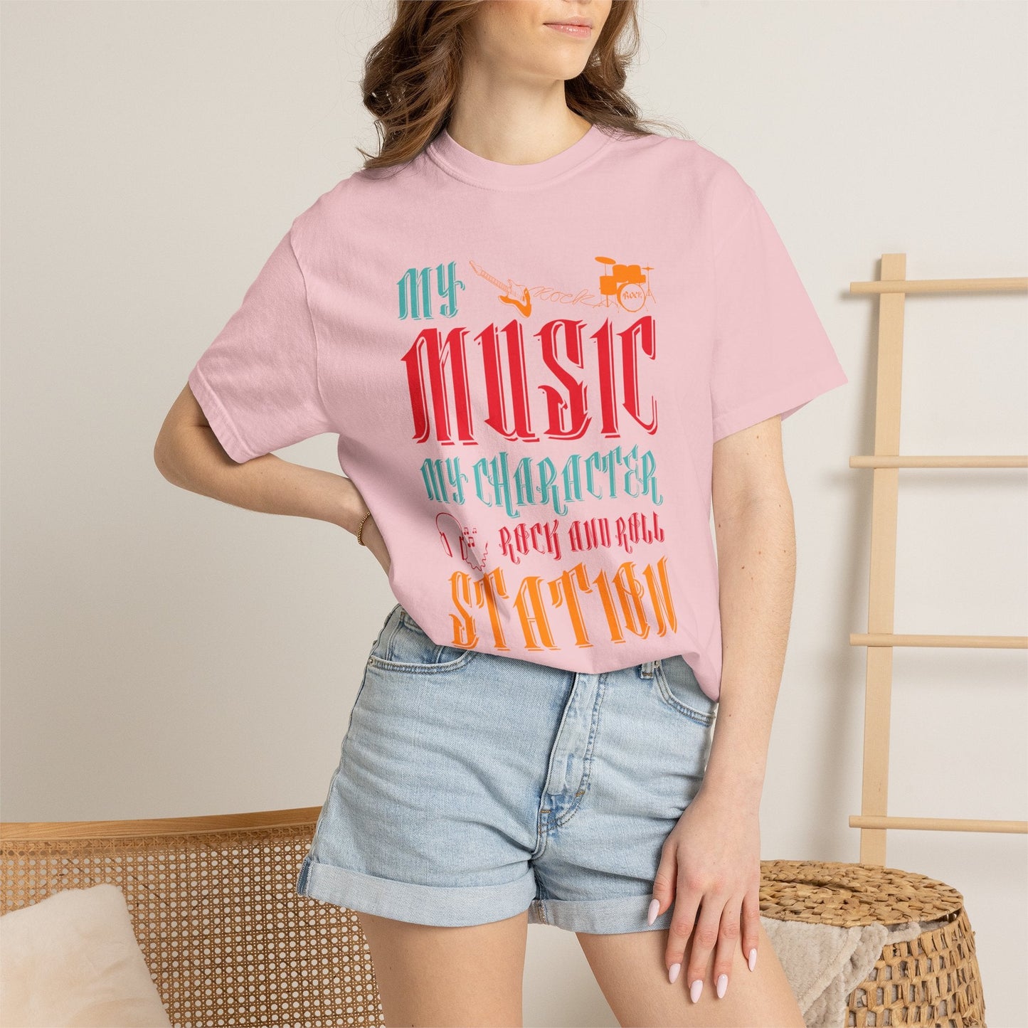 Music Graphic Design Unisex Cotton T-shirt 039