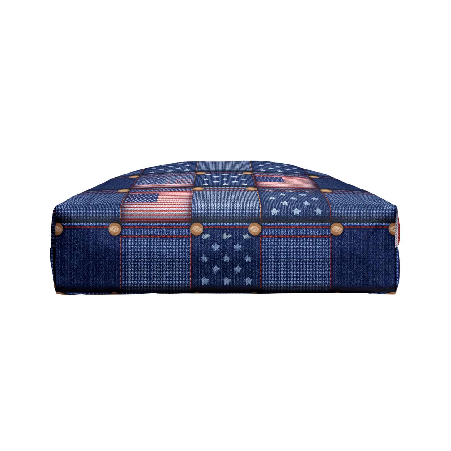4th of July Denim Color Imitation Print Unisex Yoga Bag Spun Poly 24x13 Canvas Bag 71
