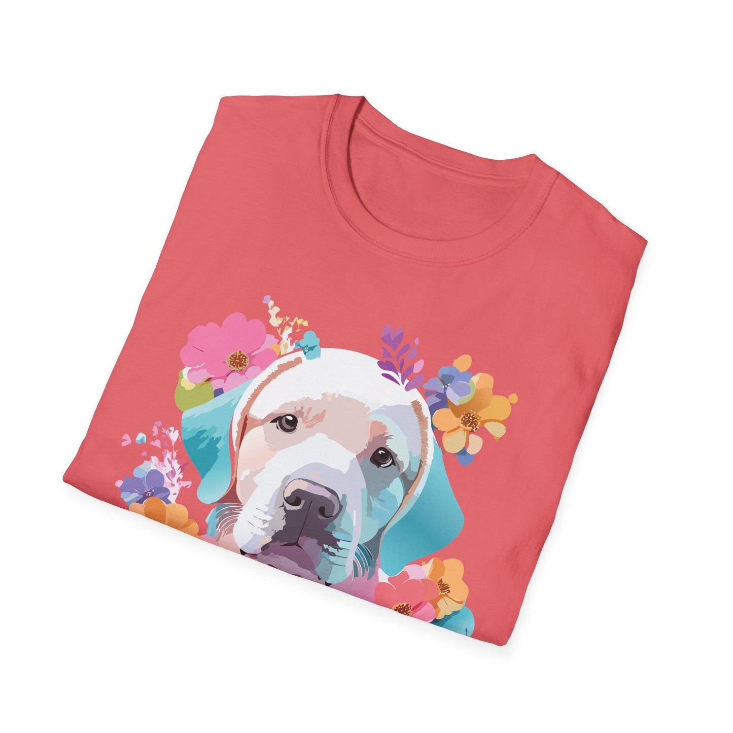 Dog Shirt Unisex Animal Tee Softstyle Gildan 64000 Short Sleeve Tee