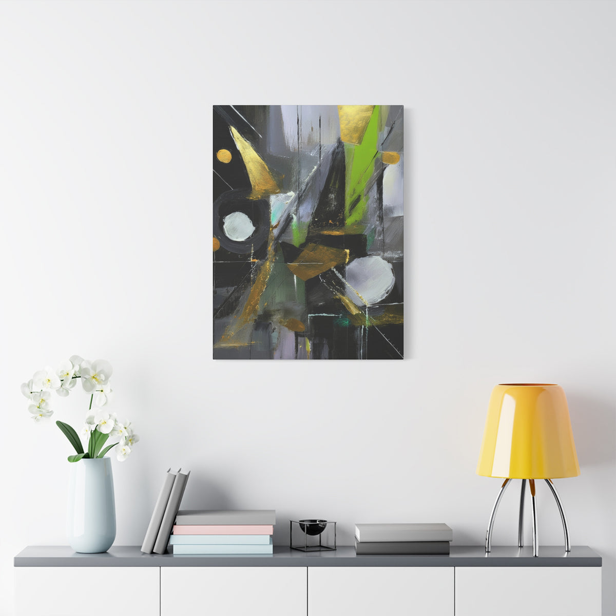 Abstract Oil Painting Print Canvas 20x24,20x30,24x30 24x32,24x36,30x40 32x48,36x48,40x60 Pine-Wood Inner Frame ABS-222