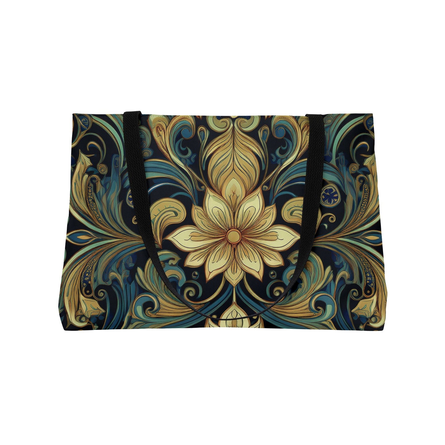 Ornament Print Big Bag Unisex Spun Poly 24x13 Canvas Art Bag OR-4