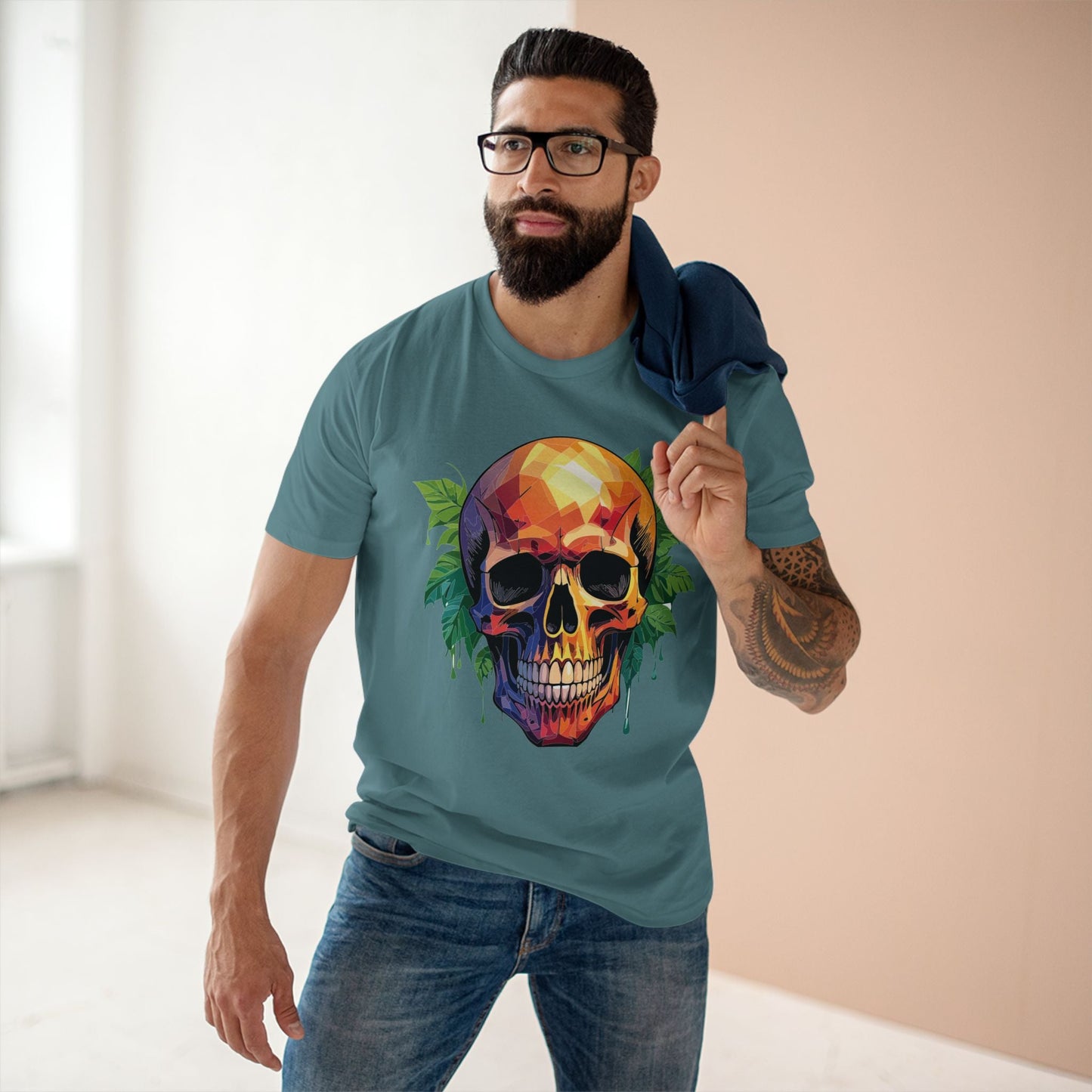 Skull Graphic Unisex 100 Cotton Tee 20