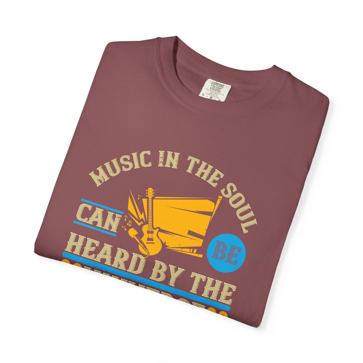 Music Graphic Unisex Heavy Cotton Art Designed T-Shirt m25