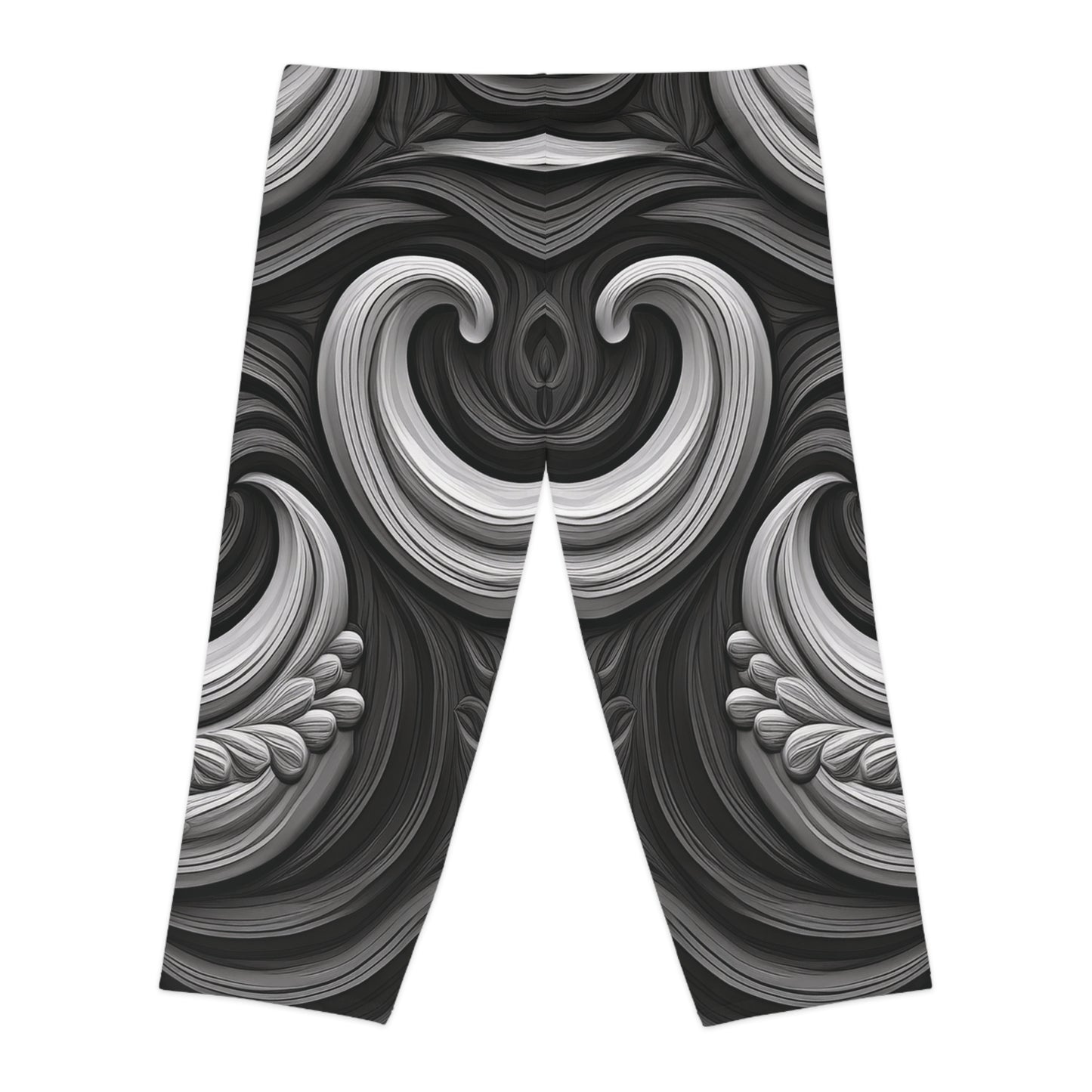 Abstract Capri Leggings - PPU BEST