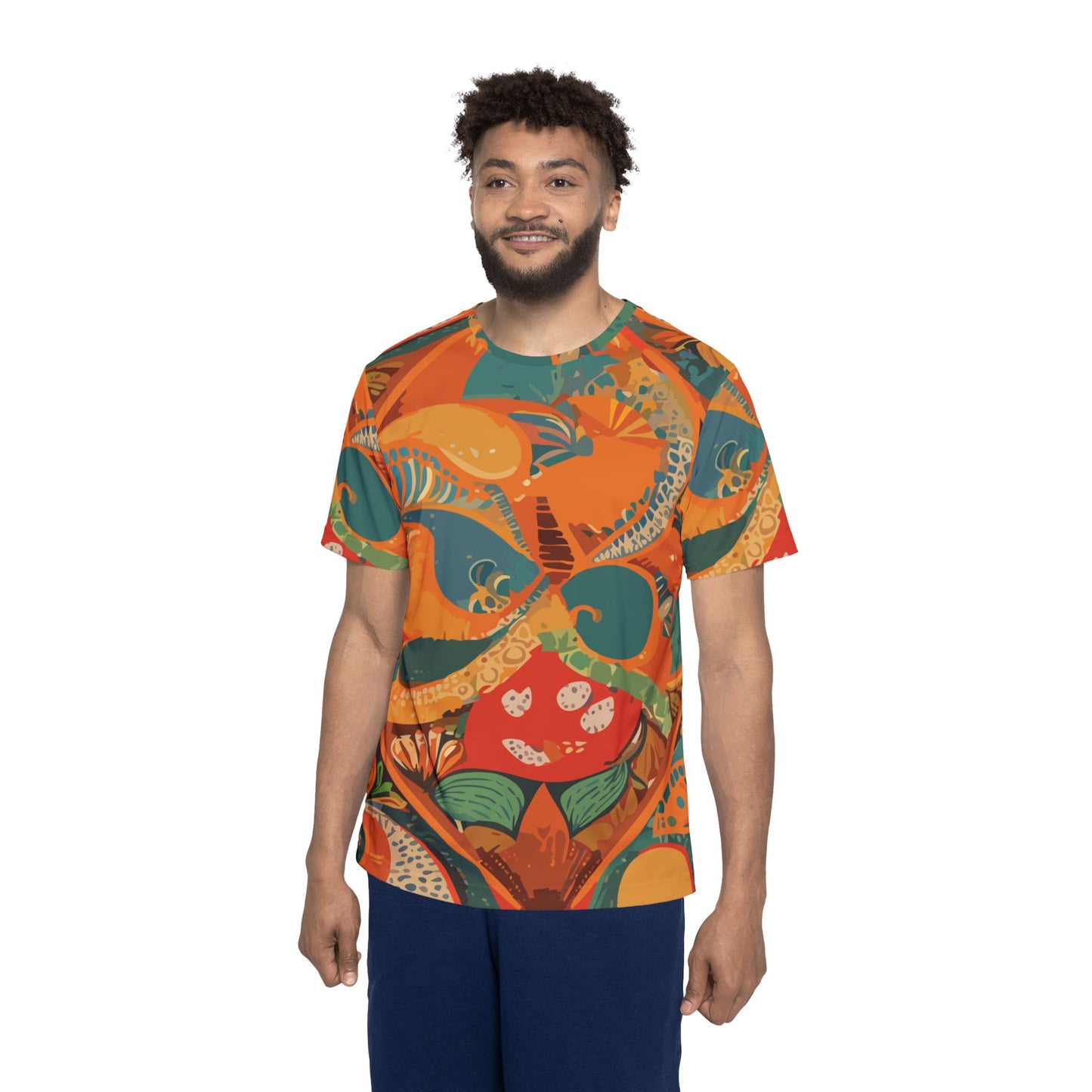 Unisex Abstract Shirt, Shirt with Abstract Print