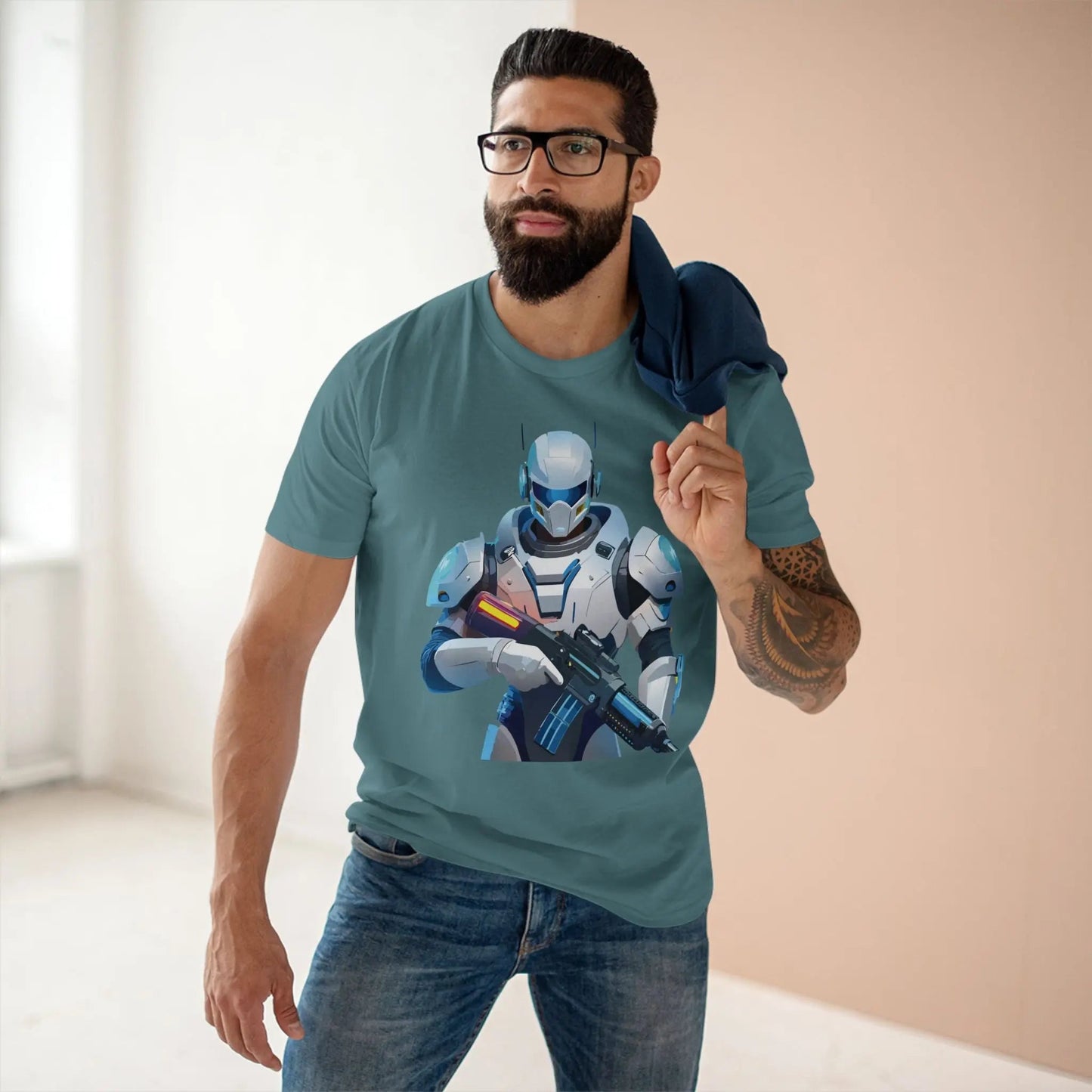 Robocop Graphic Unisex 100 Cotton Staple Tee 12