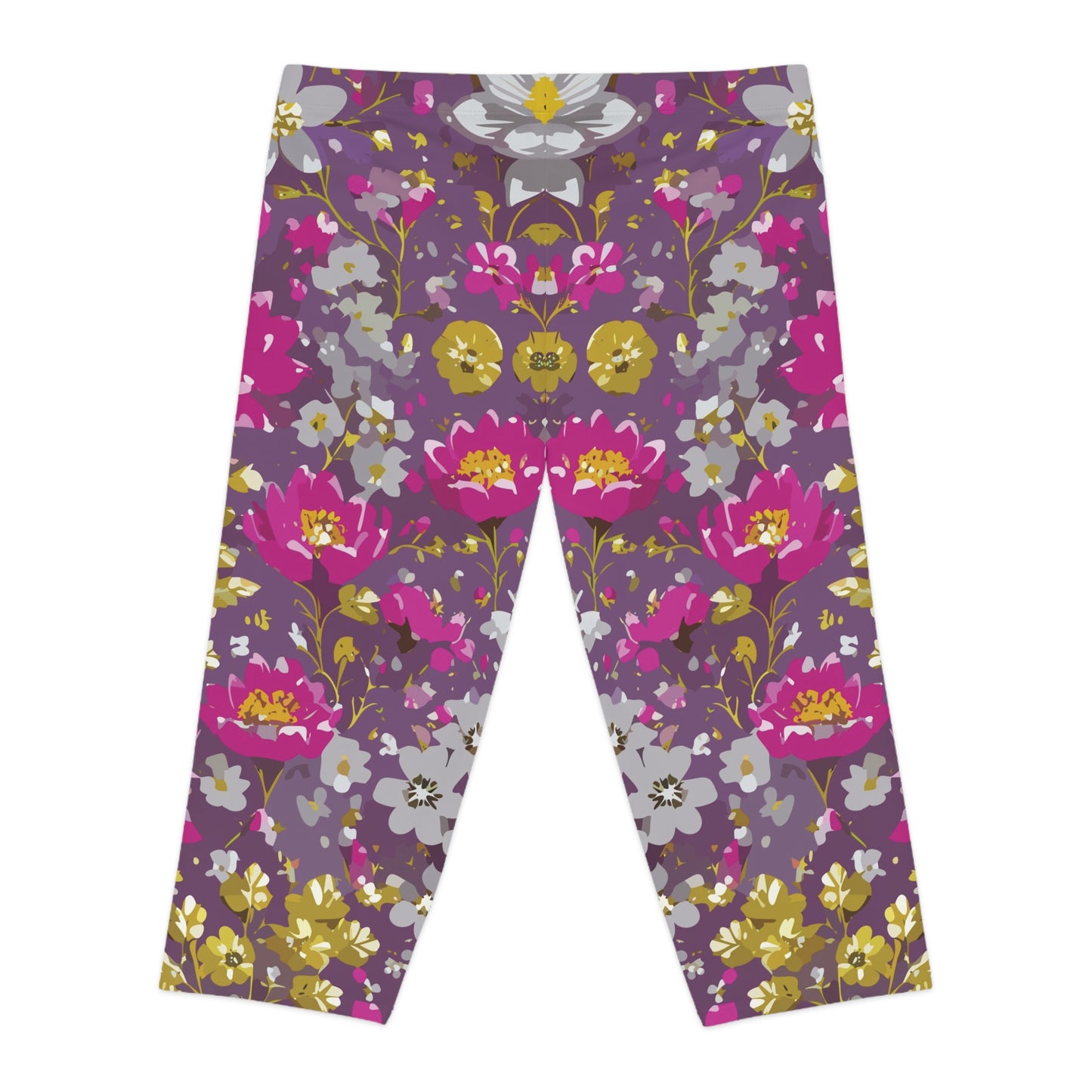 Floral Capri Leggings - PPU BEST