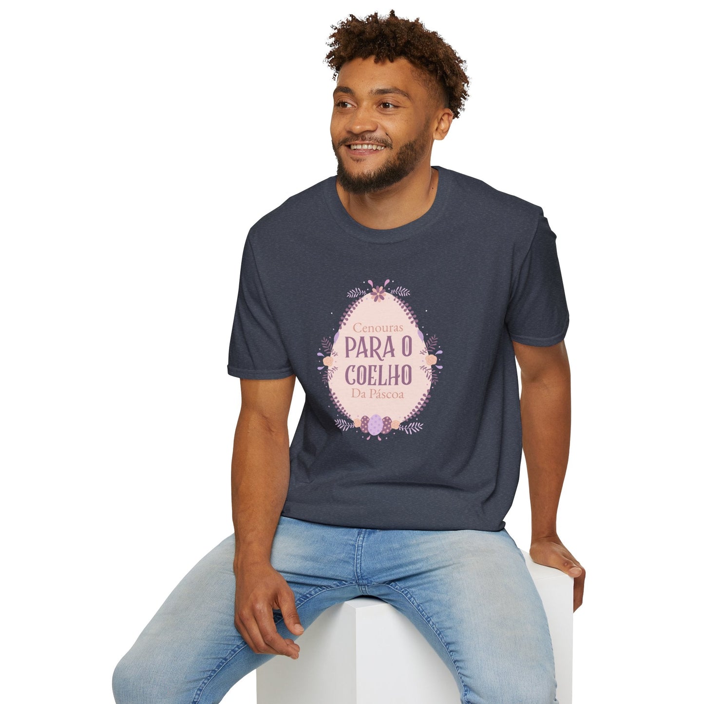 Easter Egg T Shirt Unisex Softstyle Short Sleeve Tee With Easter Signature Prints And Design