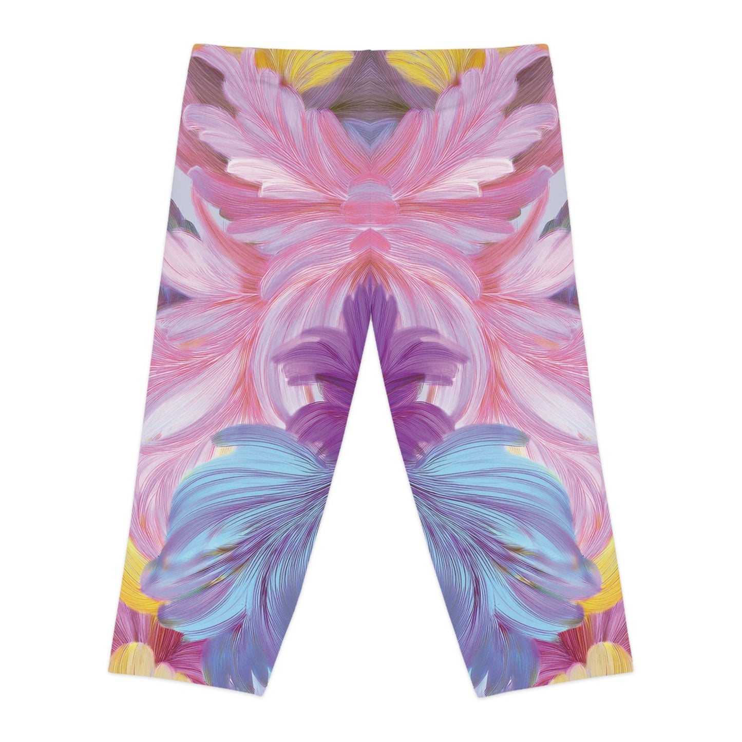 Floral Capri Leggings - PPU BEST