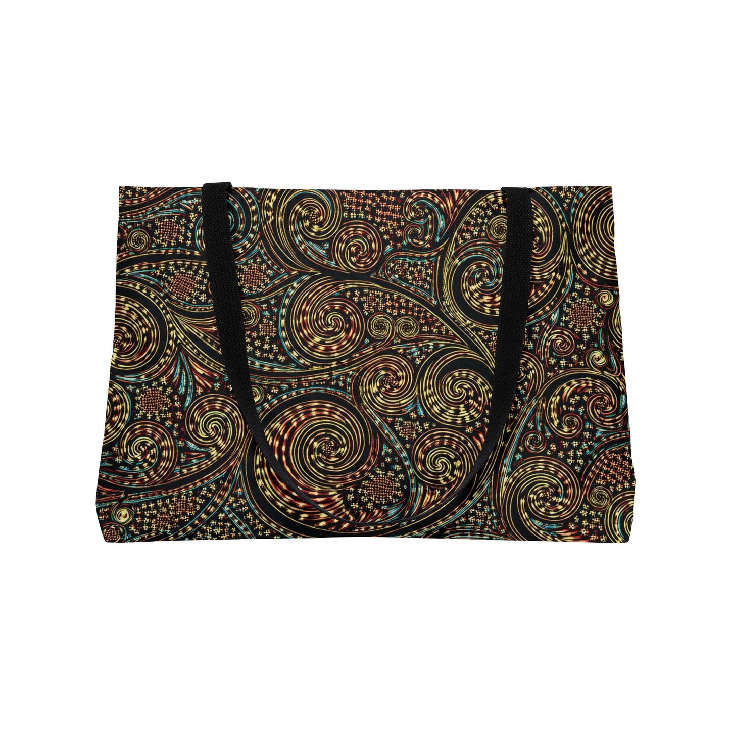 Ornament Print Big Bag Unisex Spun Poly 24x13 Canvas Art Bag OR-40