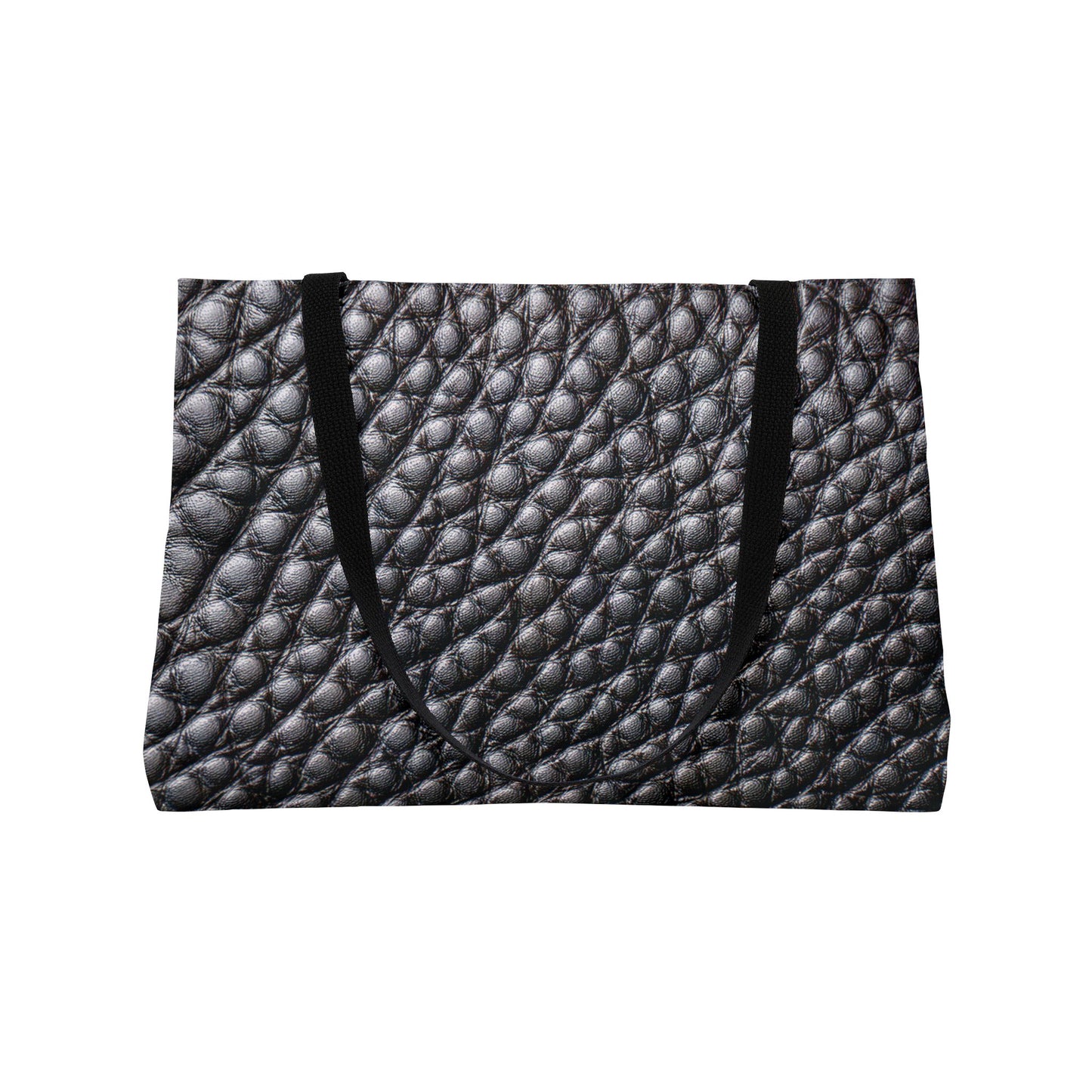 Leather Print imitation Big Bag 100% Spun Poly 24x13 Canvas Art Bag-3