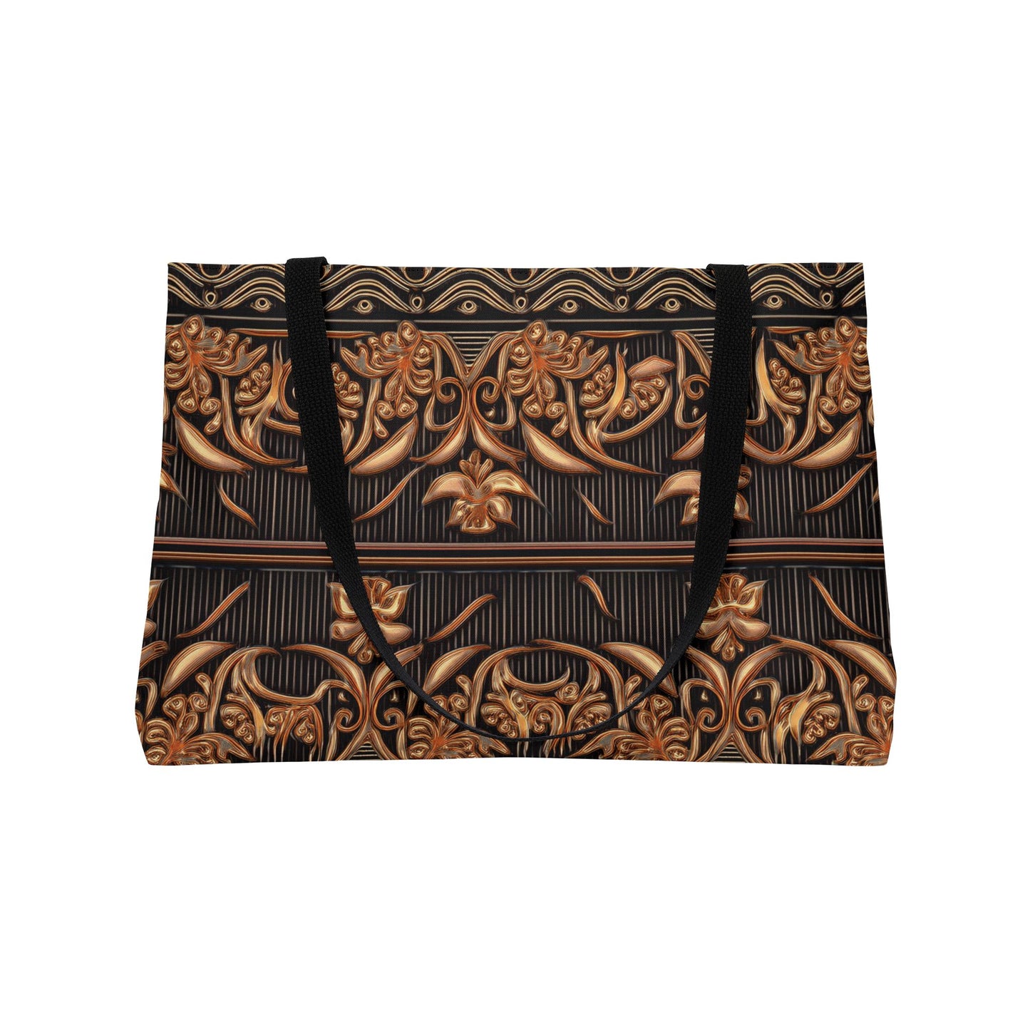 Ornament Print Big Bag Unisex Spun Poly 24x13 Canvas Art Bag OR-32