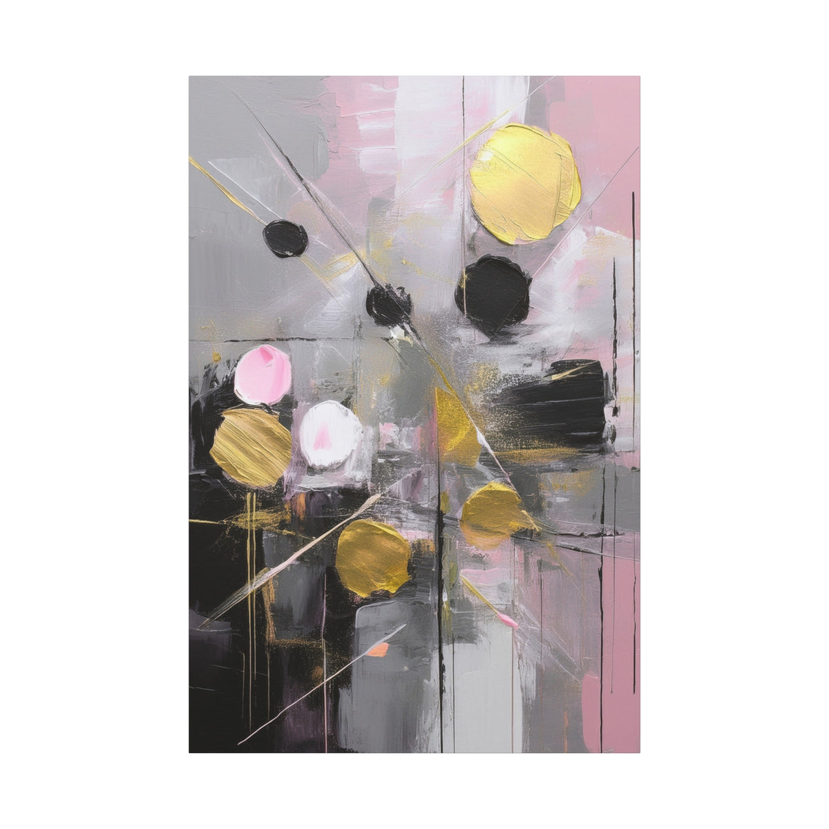 Abstract Oil Painting Print Canvas 20x24,20x30,24x30 24x32,24x36,30x40 32x48,36x48,40x60 Pine-Wood Inner Frame ABS-218