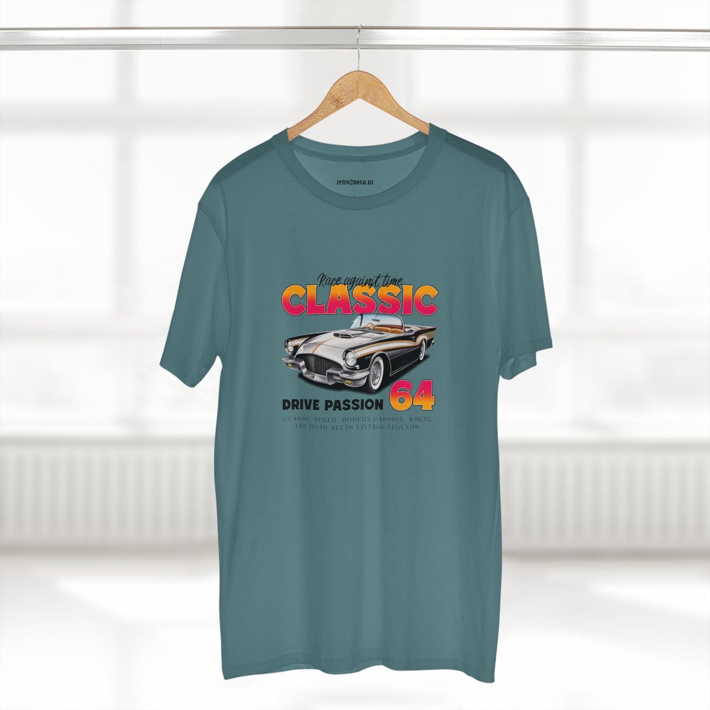 Retro Car Shirts Vintage Car Shirts Unisex Premium Cotton Tee With Original Art Design RC 16