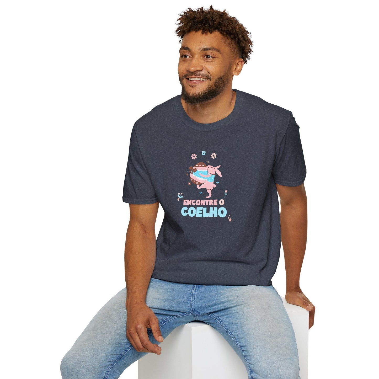 Easter Bunny T Shirt Unisex Easter Design Tee Shirt With Signature Prints Gildan Softstyle 64000