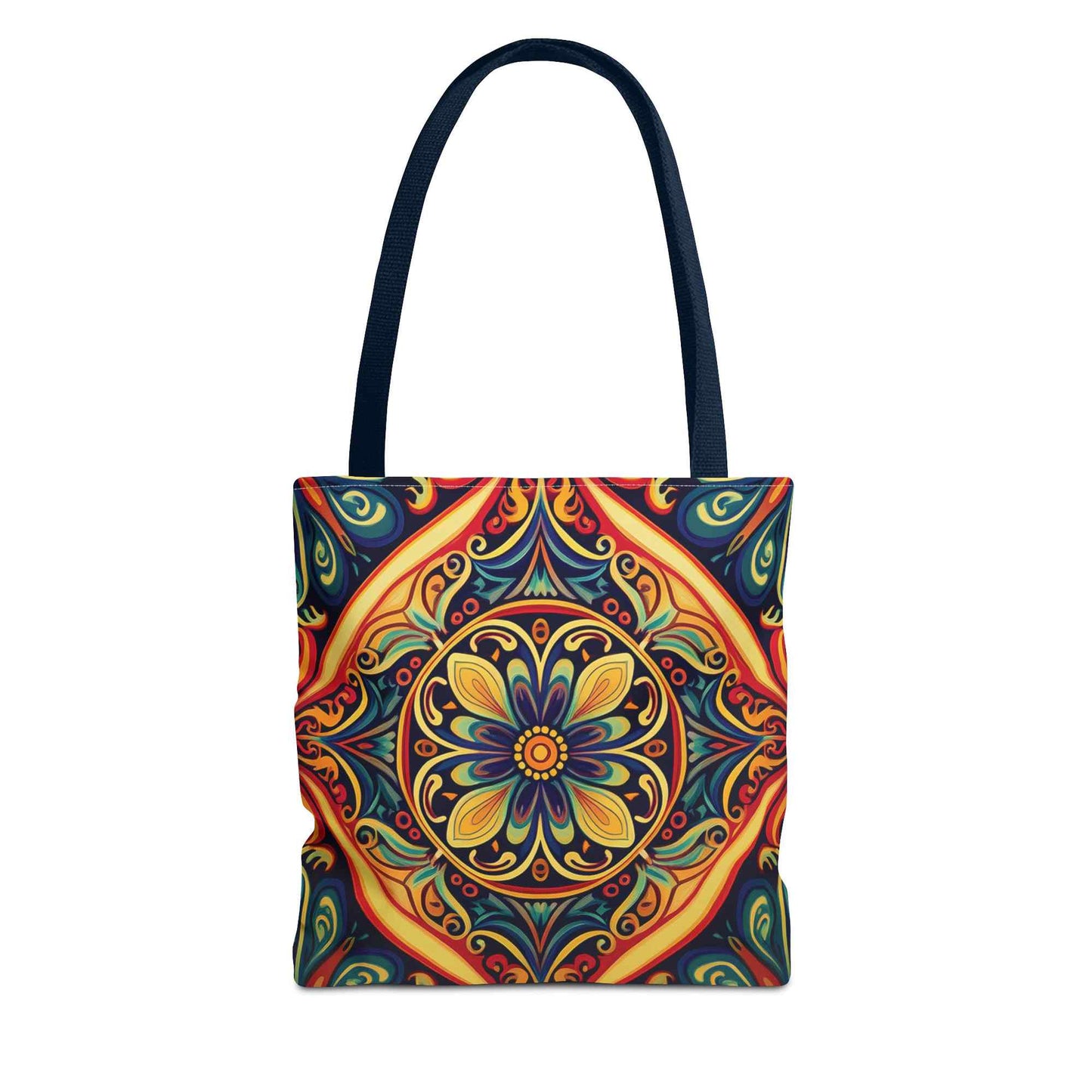 Ornament Pattern Print Unisex Poly Tote Bag 3 sizes