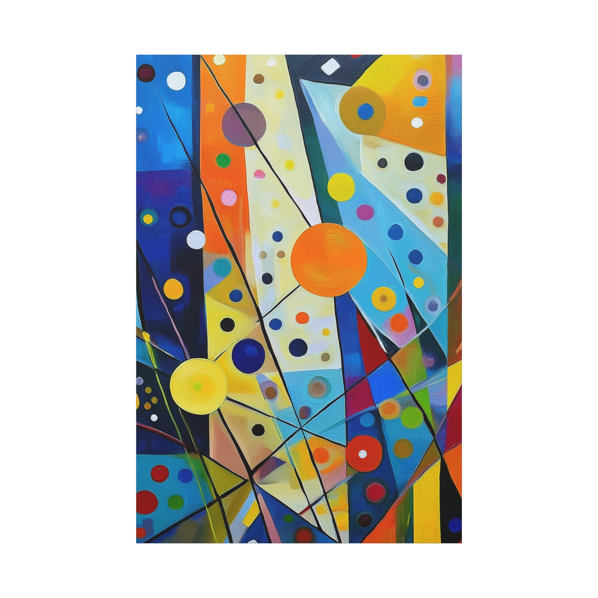 Abstract Oil Painting Print Canvas 20x24,20x30,24x30 24x32,24x36,30x40 32x48,36x48,40x60 Pine-Wood Inner Frame ABS-138