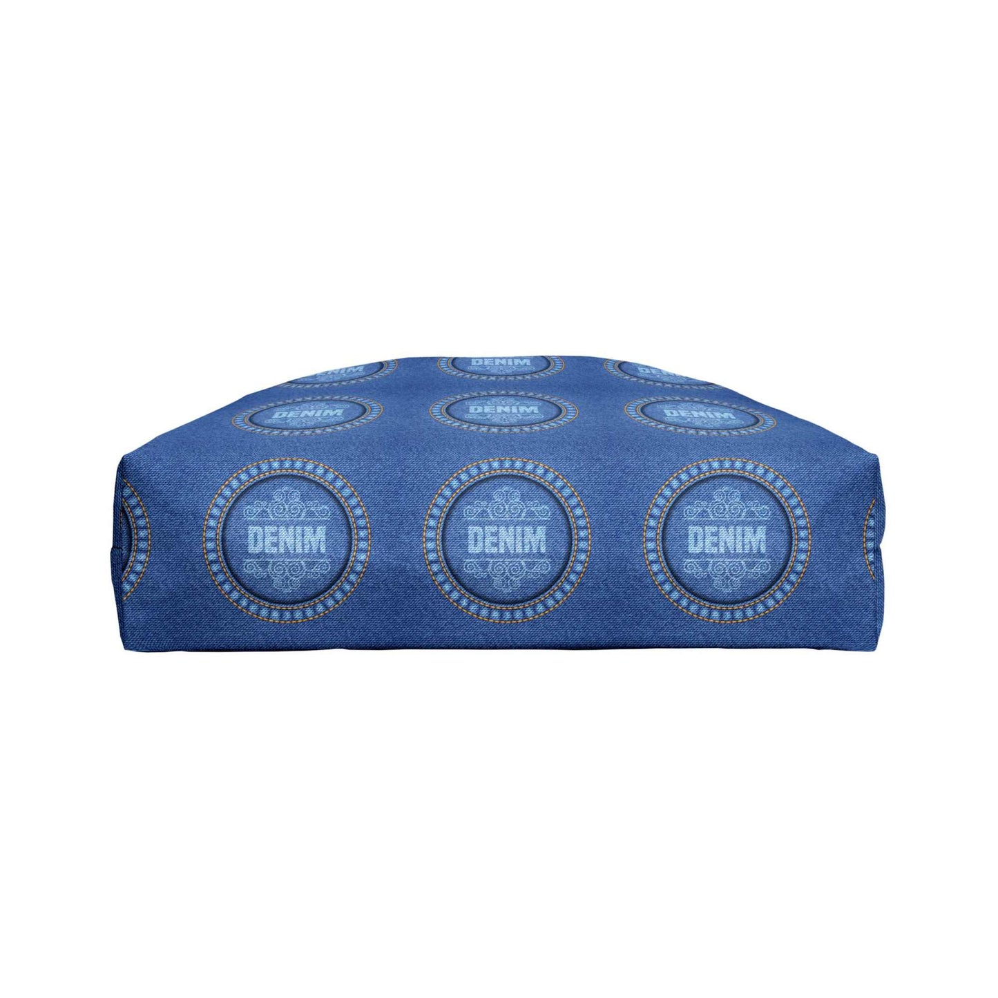 Denim Color Imitation Print Unisex Yoga Bag Spun Polyester 24x13 Canvas Gym Bag 25