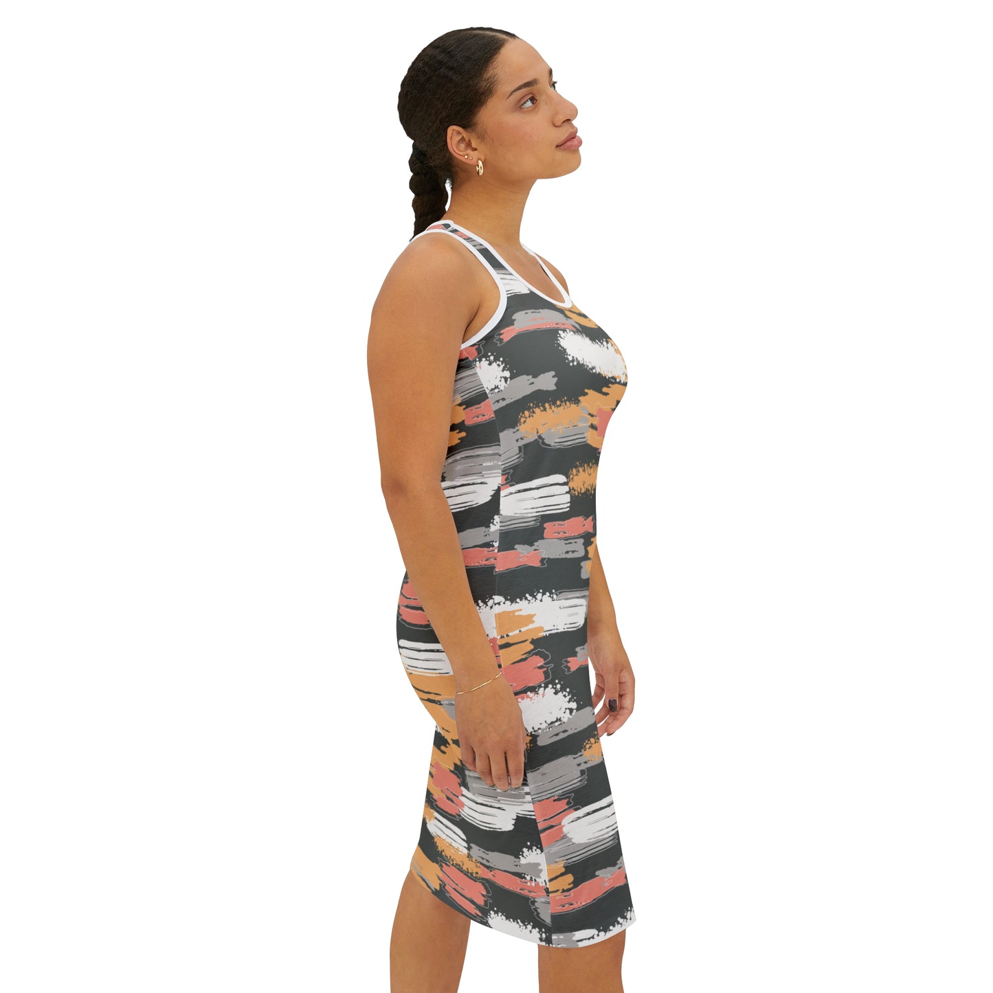 Abstract Print Dress - PPU BEST