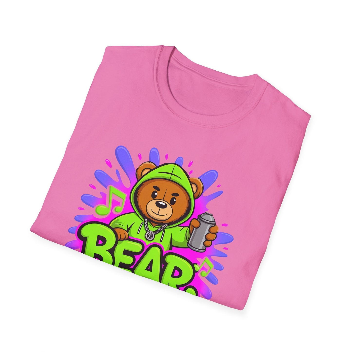 Cartoon Animation Shirt For Unisex Cotton Gildan Softstyle Tee With Funny Animals
