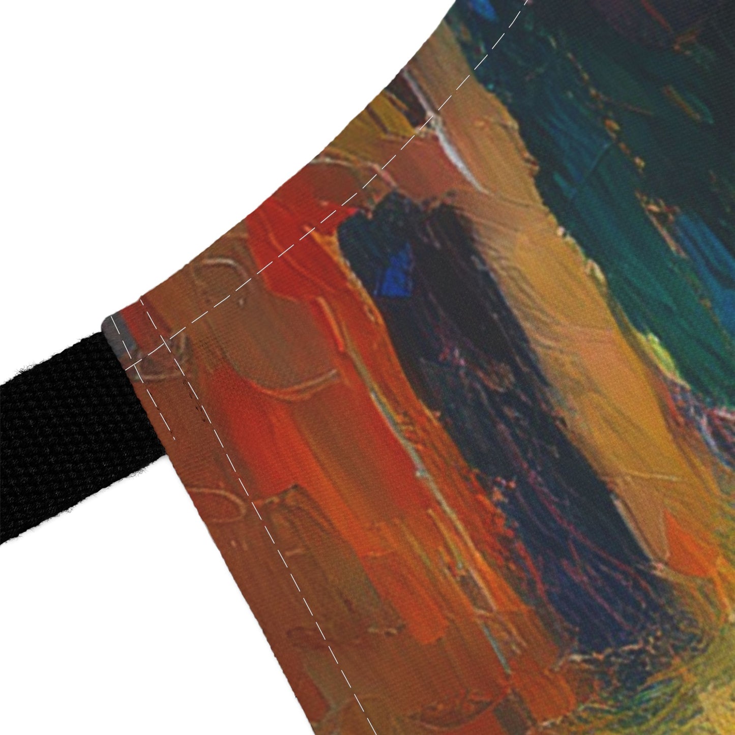 Rainy City 100% Polyester Stain-resistant 31.5 x 25.6 | Art Print Canvas Apron 3