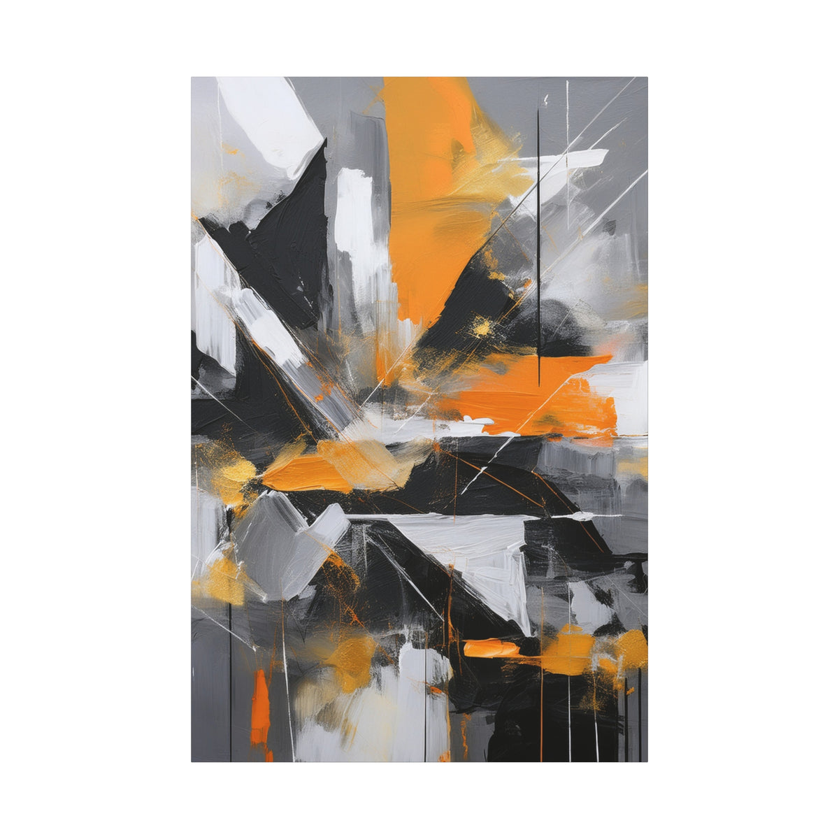 Abstract Oil Painting Print Canvas 20x24,20x30,24x30 24x32,24x36,30x40 32x48,36x48,40x60 Pine-Wood Inner Frame ABS-201