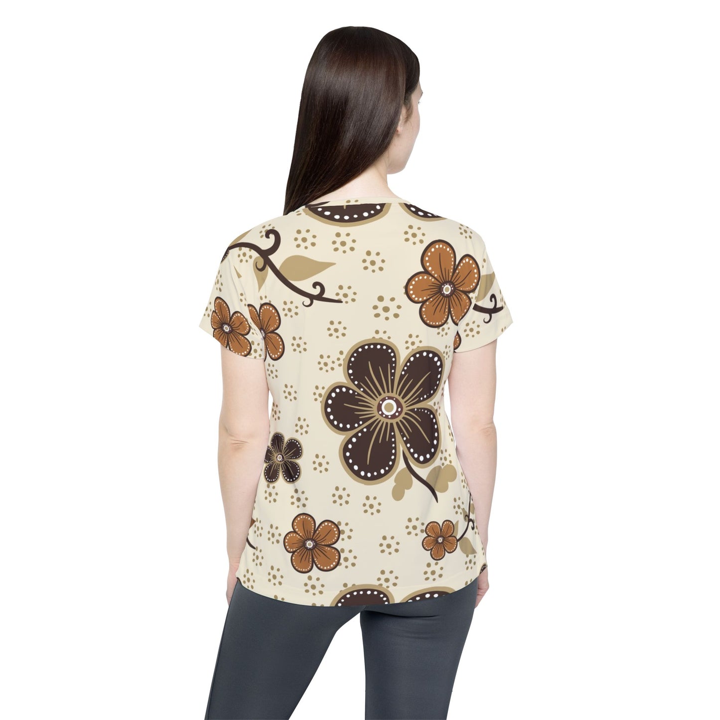 Floral Print Shirt, Shirt with Flowers