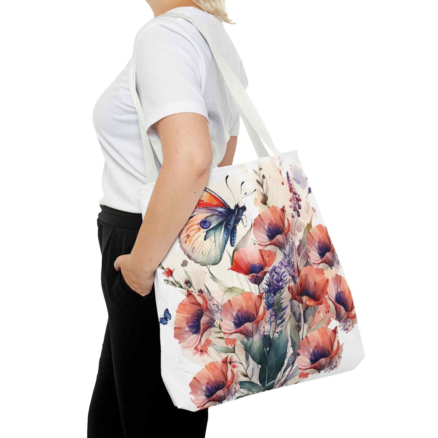 Butterfly Canvas Tote - PPU BEST