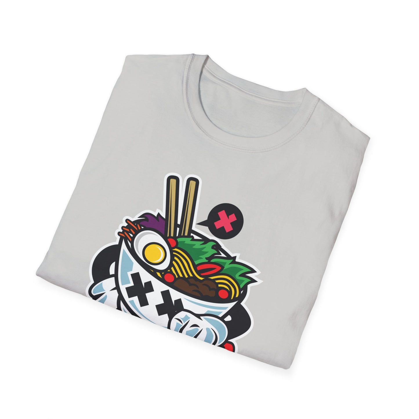 Unisex Cotton T-Shirt with Cartoon Graphic Design