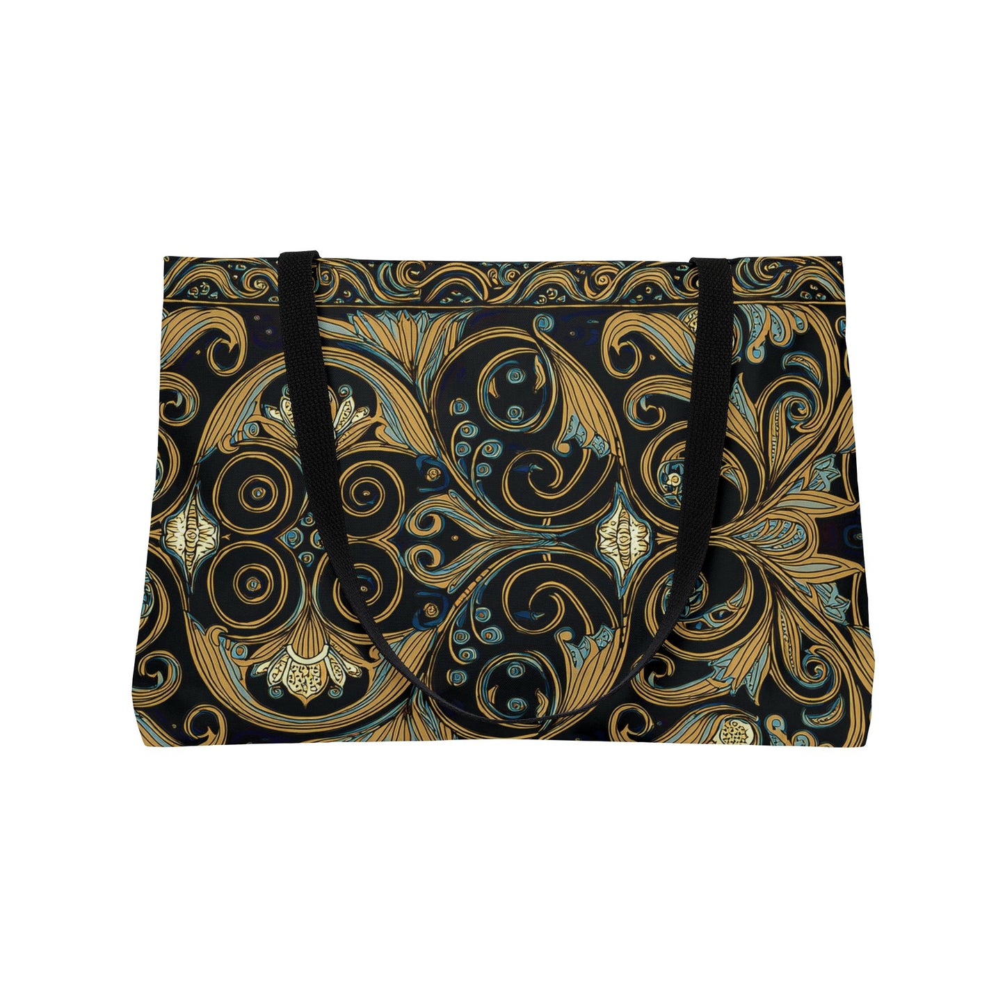 Ornament Print Big Bag Unisex Spun Poly 24x13 Canvas Art Bag OR-27