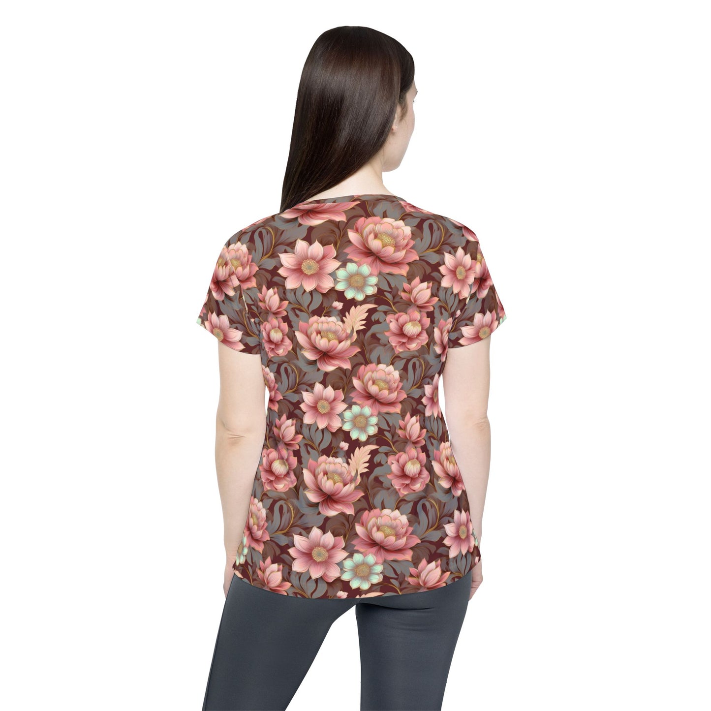 Floral Print Shirt, Shirt with Flowers