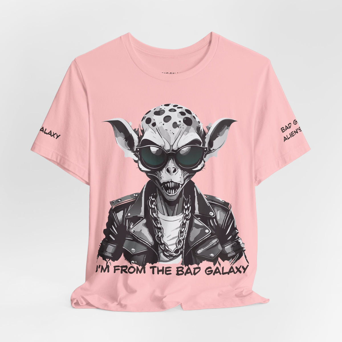 Alien Graphic Unisex Cotton Bella+Canvas Tee with Art Design b61