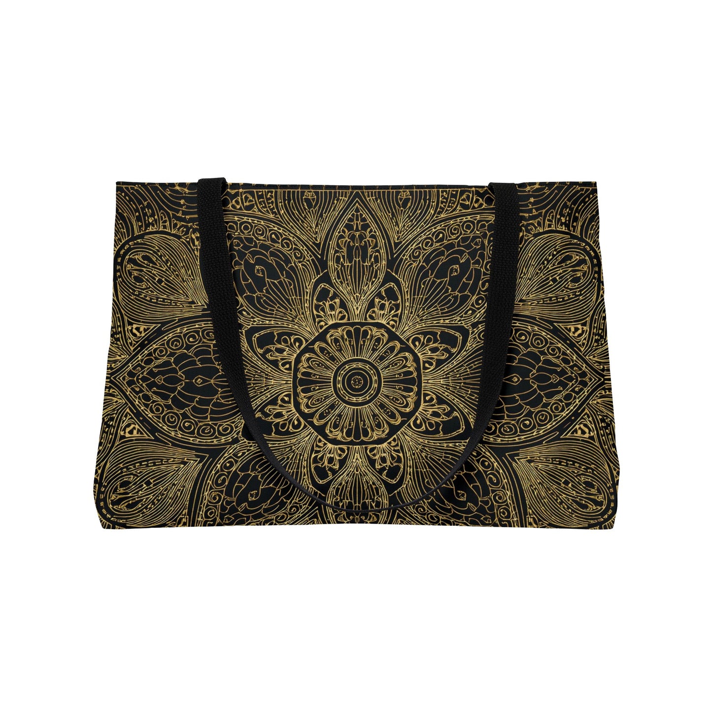 Ornament Print Big Bag Unisex Spun Poly 24x13 Canvas Art Bag OR-41