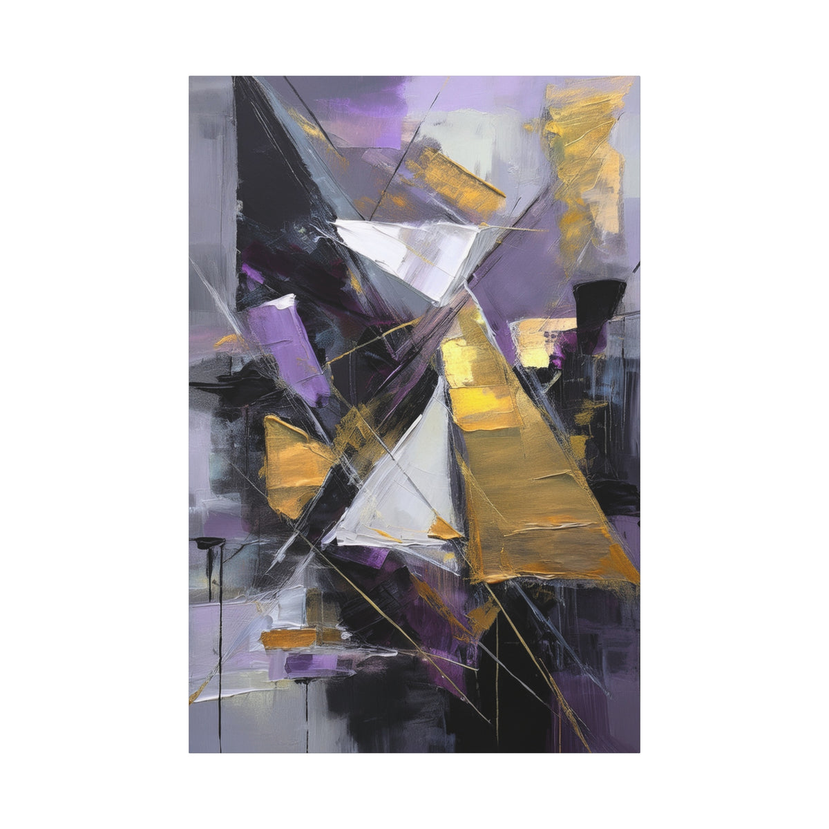 Abstract Oil Painting Print Canvas 20x24,20x30,24x30 24x32,24x36,30x40 32x48,36x48,40x60 Pine-Wood Inner Frame ABS-204