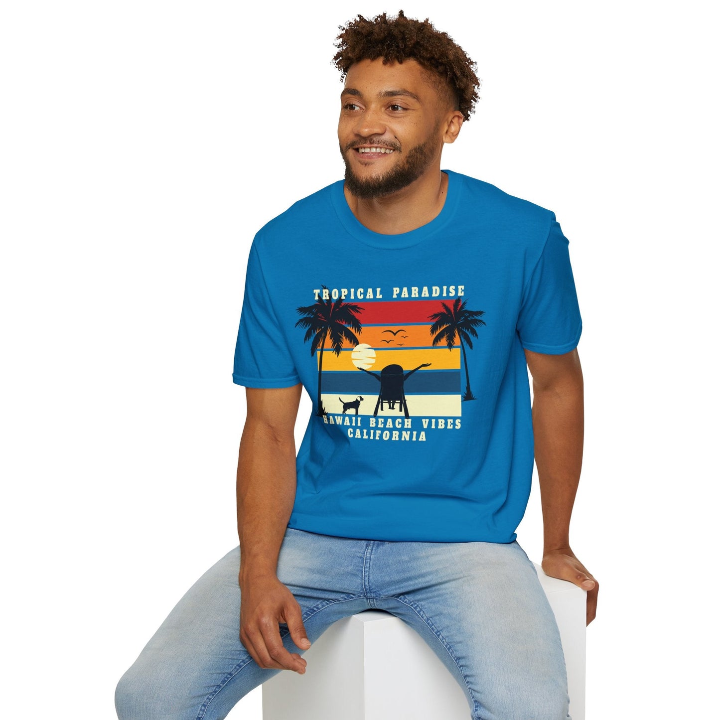 Gildan Softstyle 64000 Unisex Short Sleeve T Shirt With Summer Design Art Tee Shirt