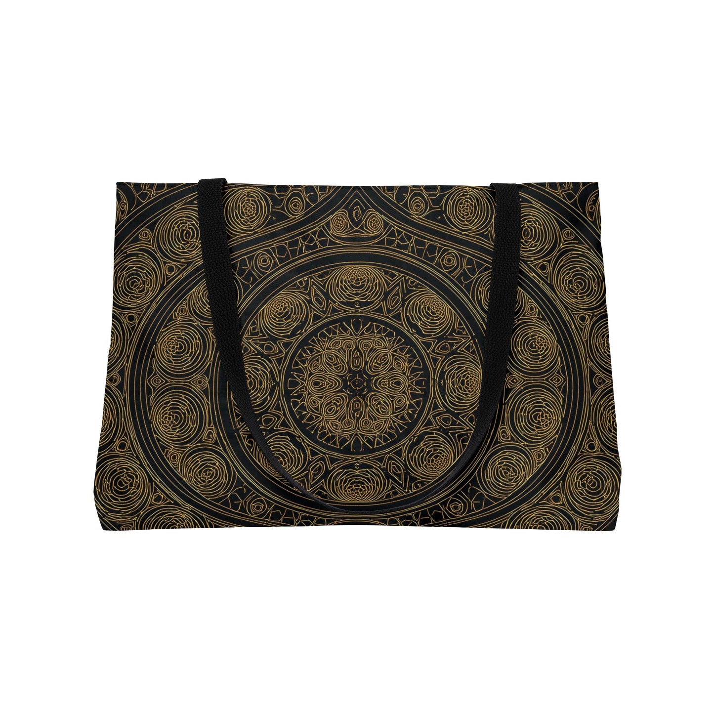 Ornament Print Big Bag Unisex Spun Poly 24x13 Canvas Art Bag OR-42