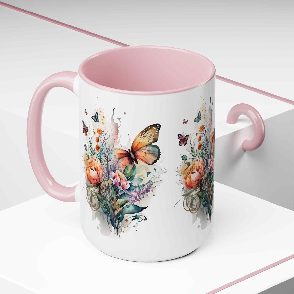 Butterfly Mug, Butterfly Cup - PPU BEST