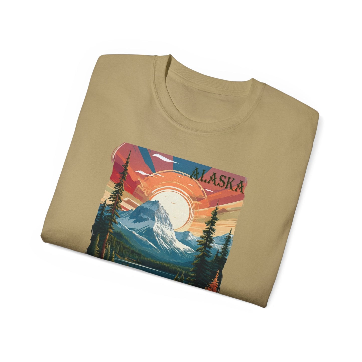 Alaska Graphic Unisex Cotton T‑Shirt 4