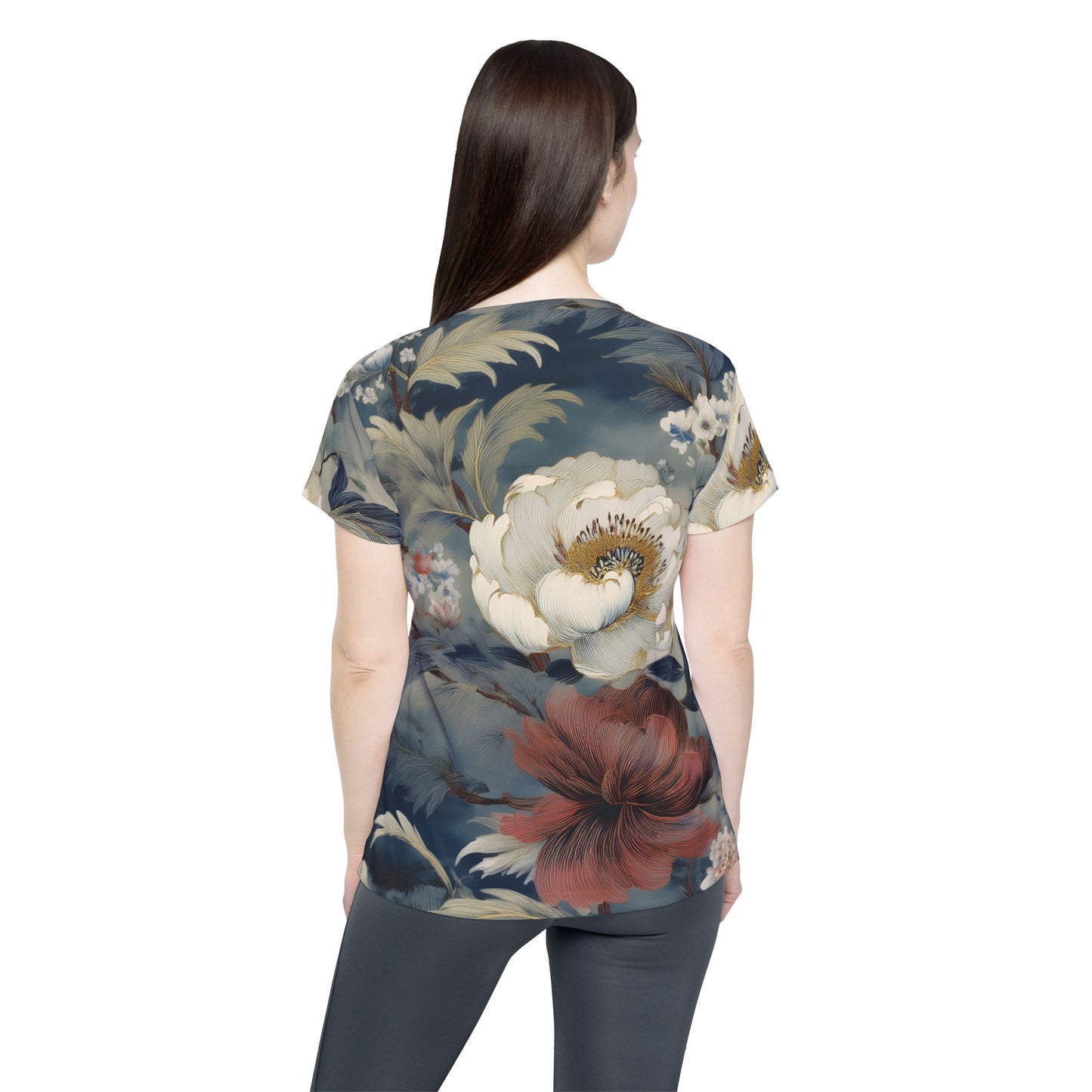 Floral Print Shirt, Shirt with Flowers