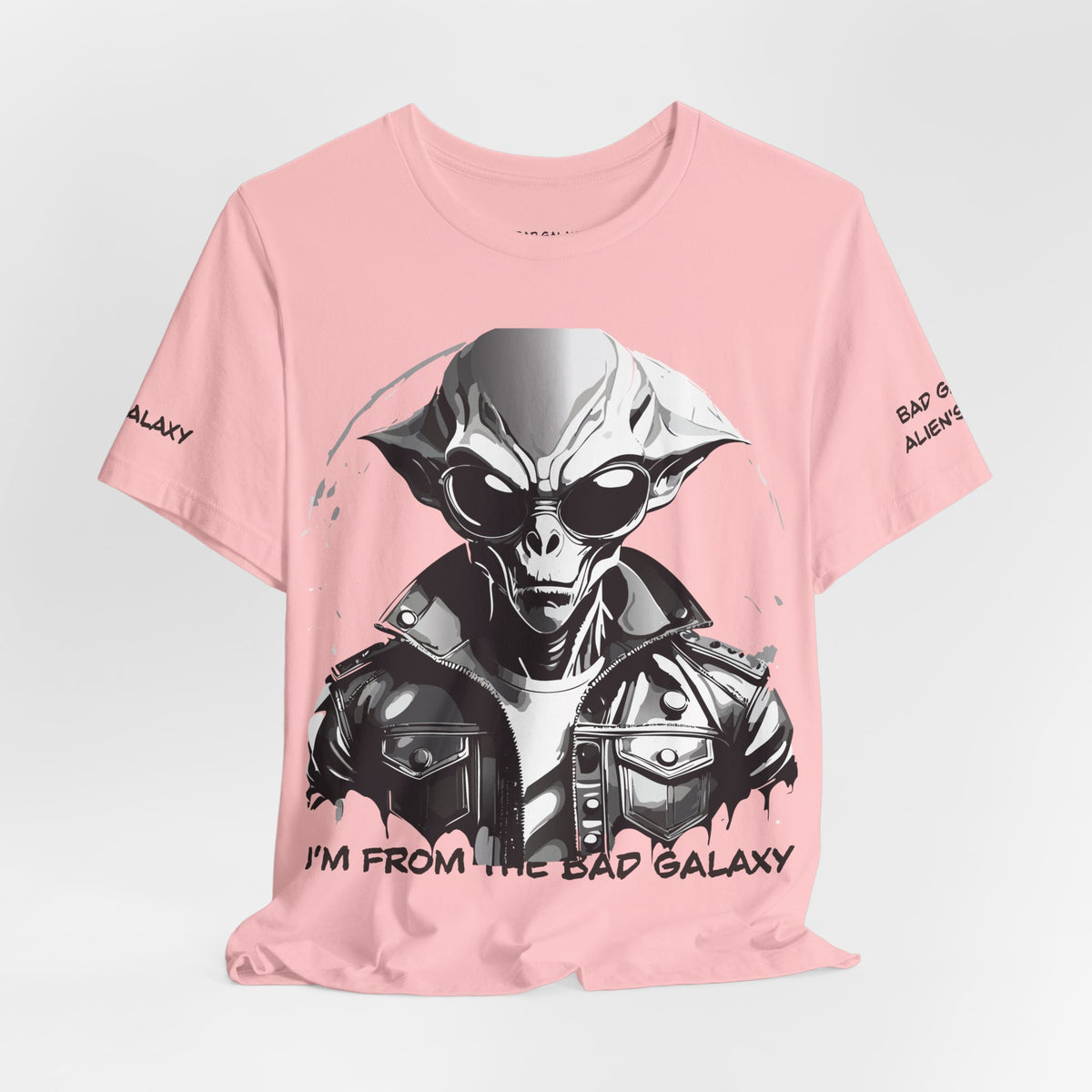 Alien Graphic Unisex Cotton Bella+Canvas Tee with Art Design b76