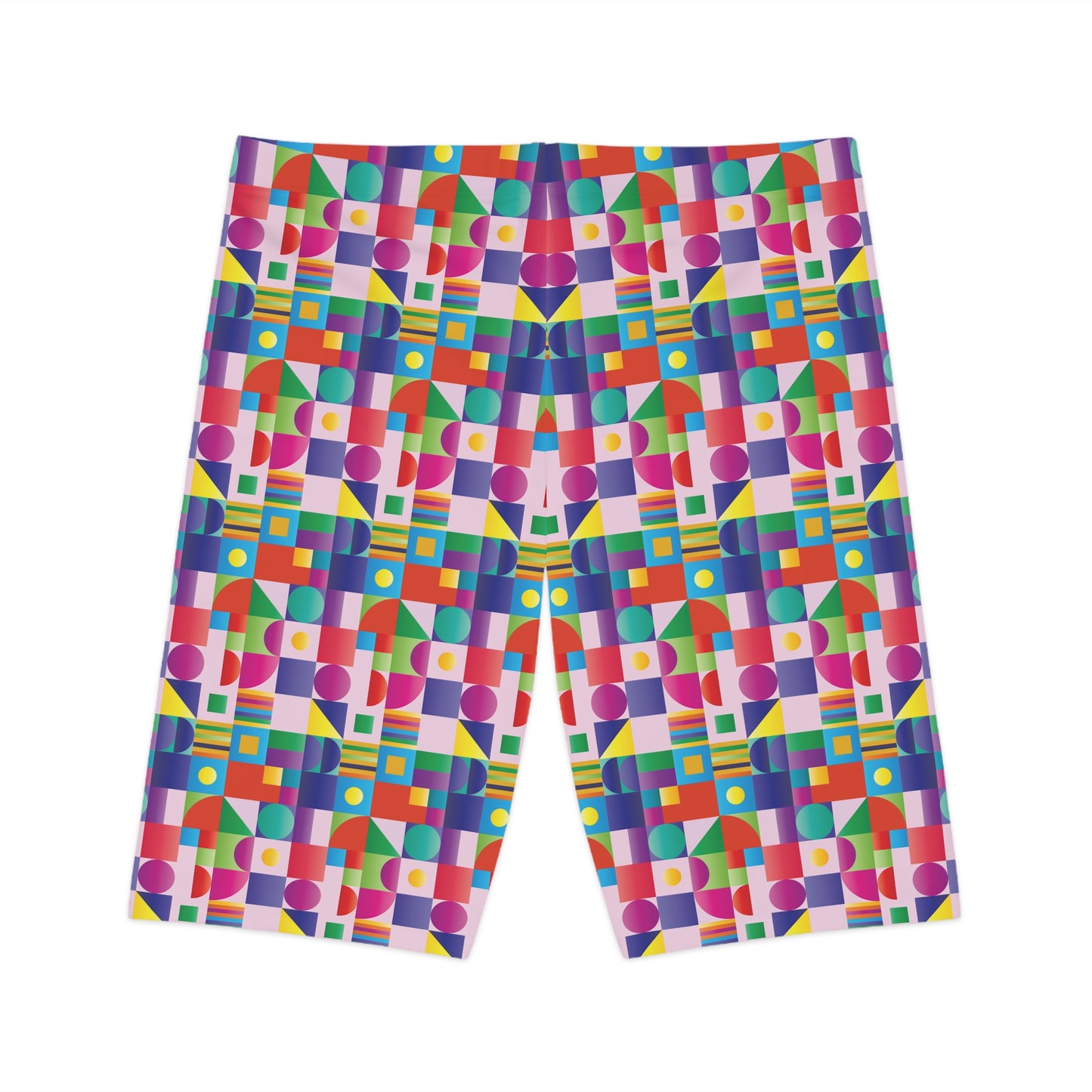 Abstract Biker Shorts - PPU BEST