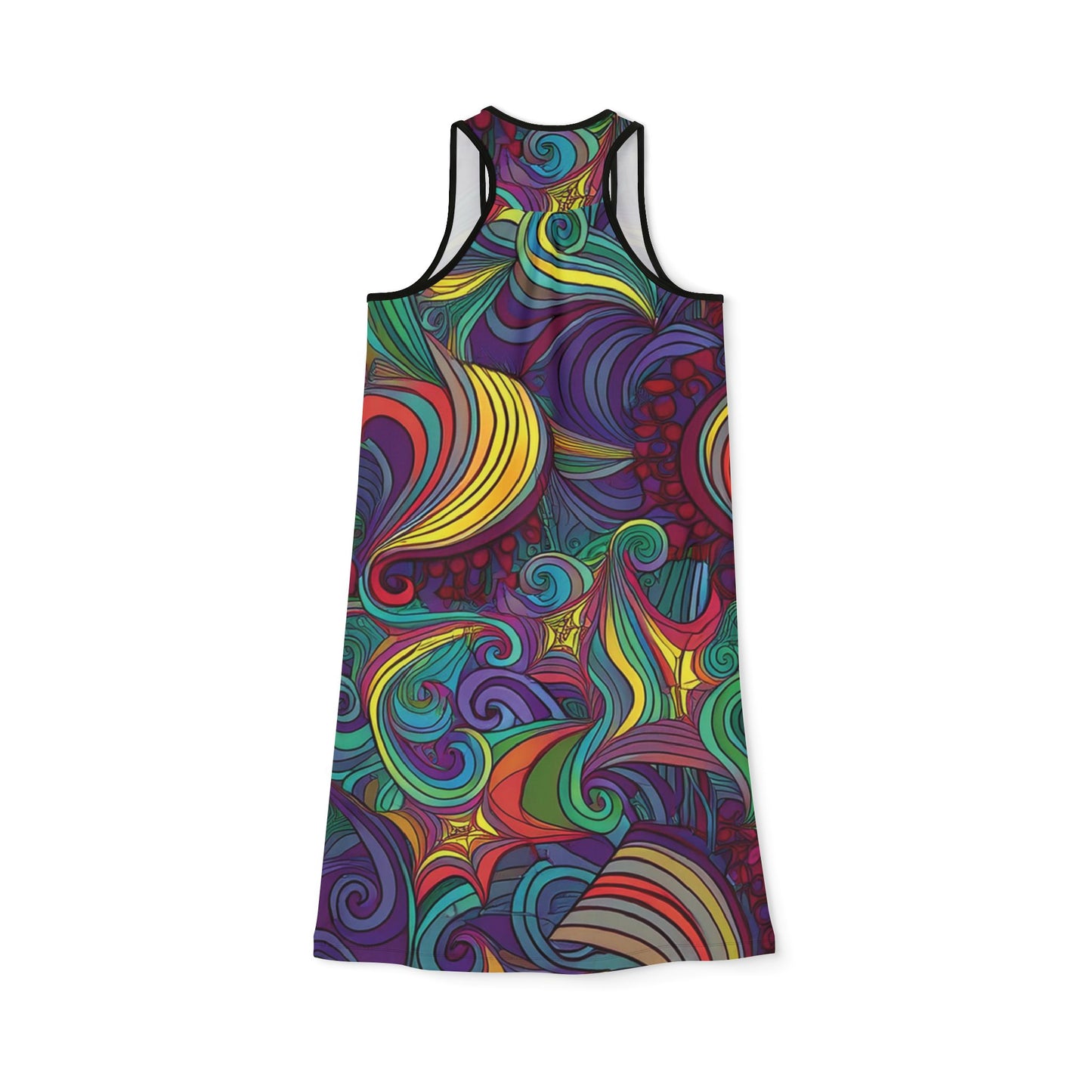 Abstract Print Dress - PPU BEST