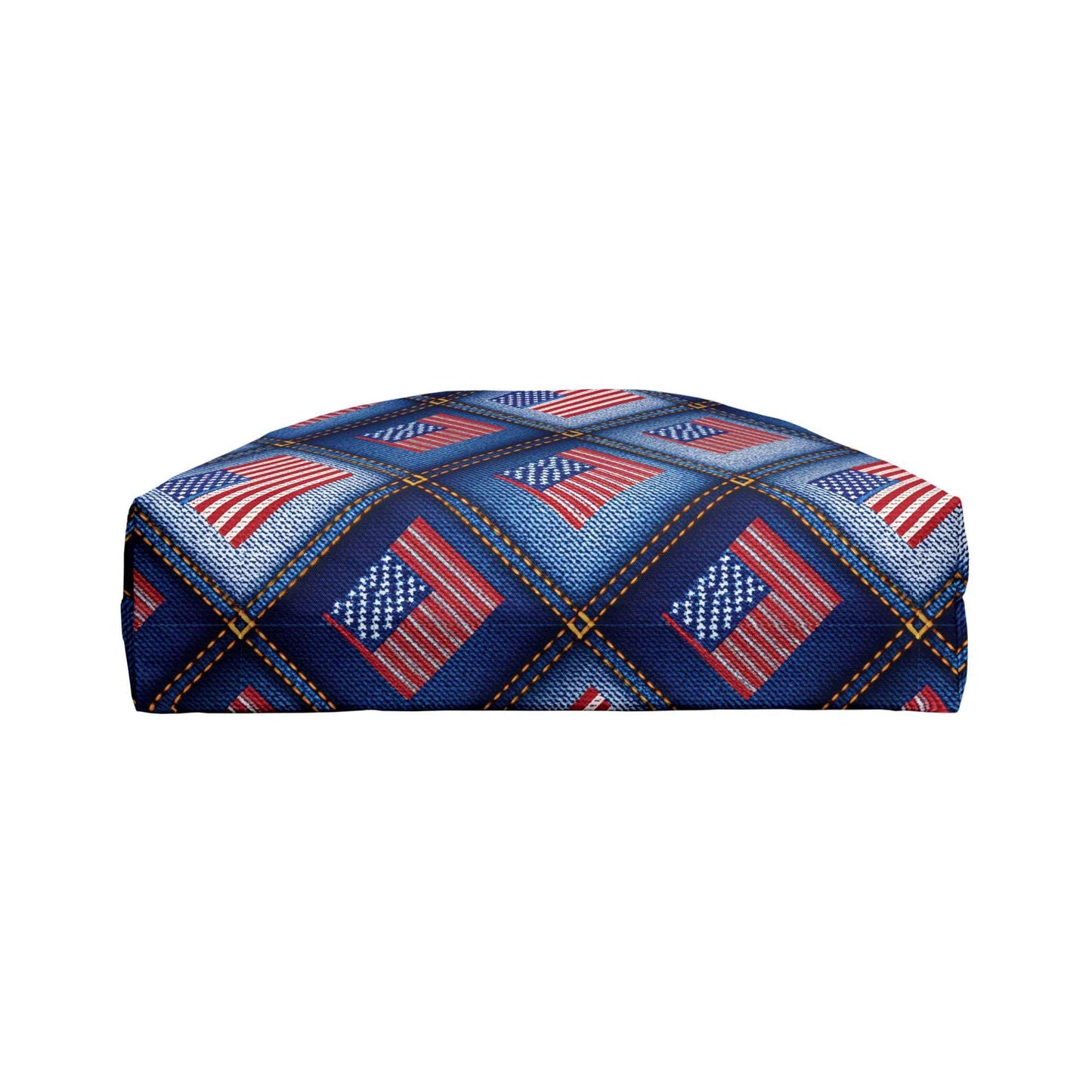 4th of July Denim Color Imitation Print Unisex Yoga Bag Spun Poly 24x13 Canvas Bag 74
