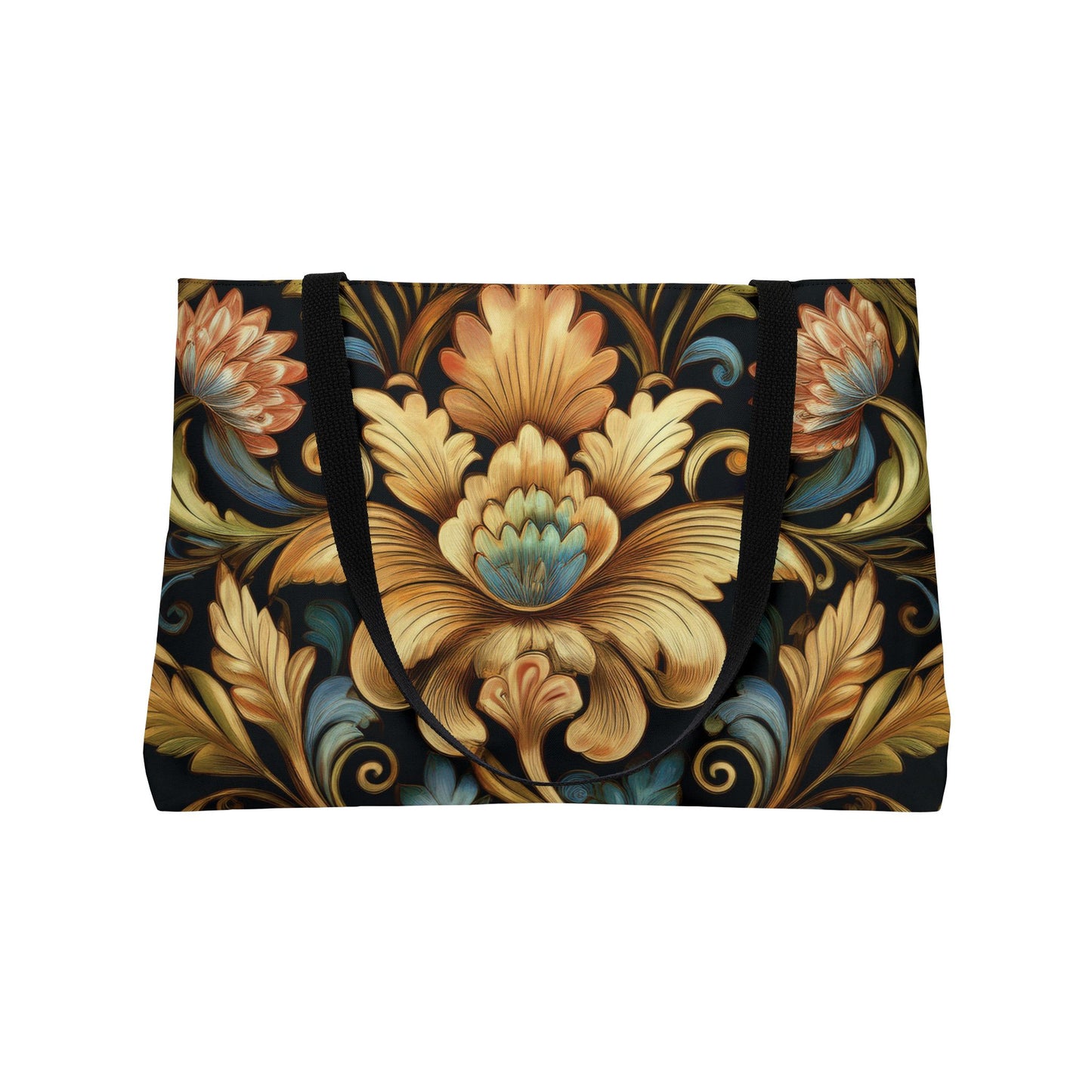 Ornament Print Big Bag Unisex Spun Poly 24x13 Canvas Art Bag OR-59