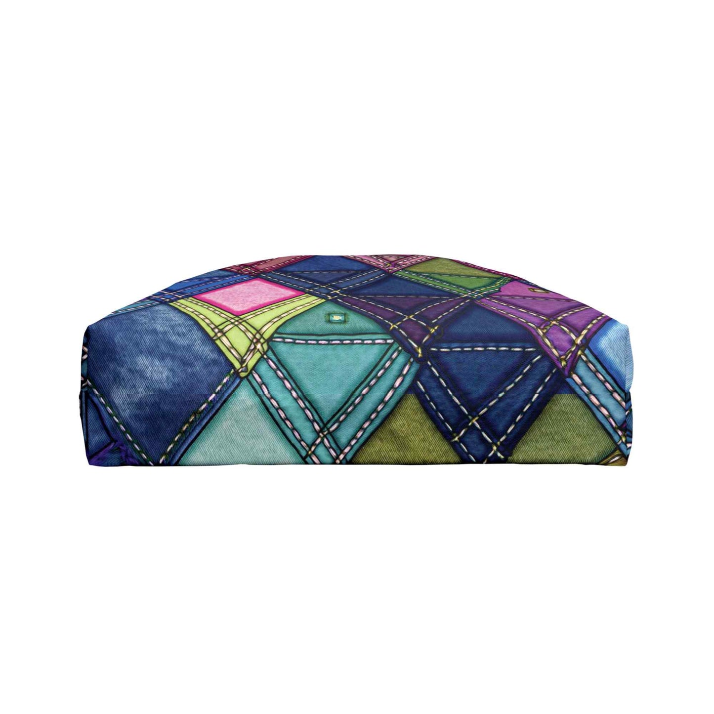 Denim Color Imitation Print Unisex Yoga Bag Spun Polyester 24x13 Canvas Gym Bag 51